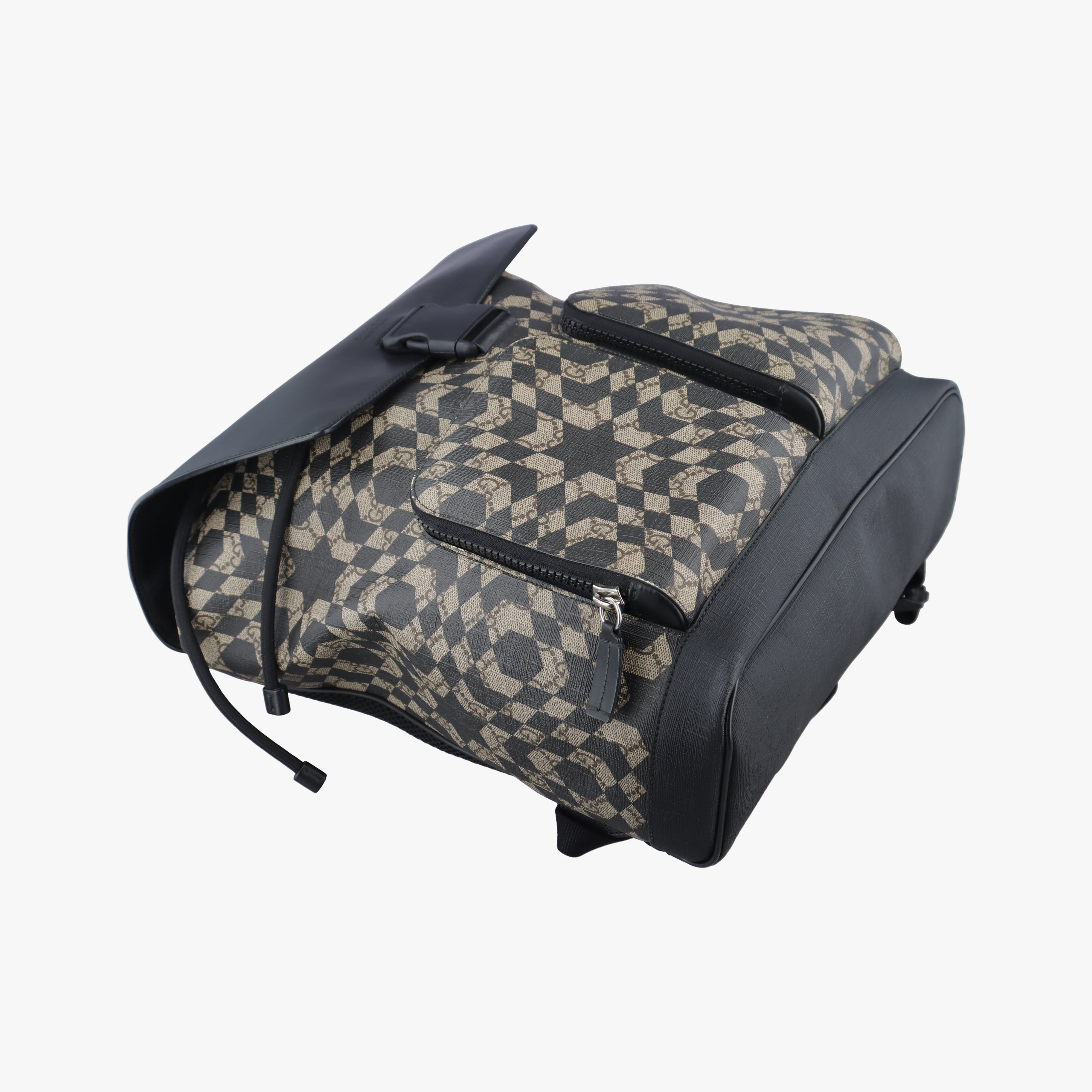 GG Kaleido Multicolour PVC coated canvas×Leather 406369 B019285983GGカレイド マルチカラー PVCコーティングキャンバス×レザー 406369 B019285983