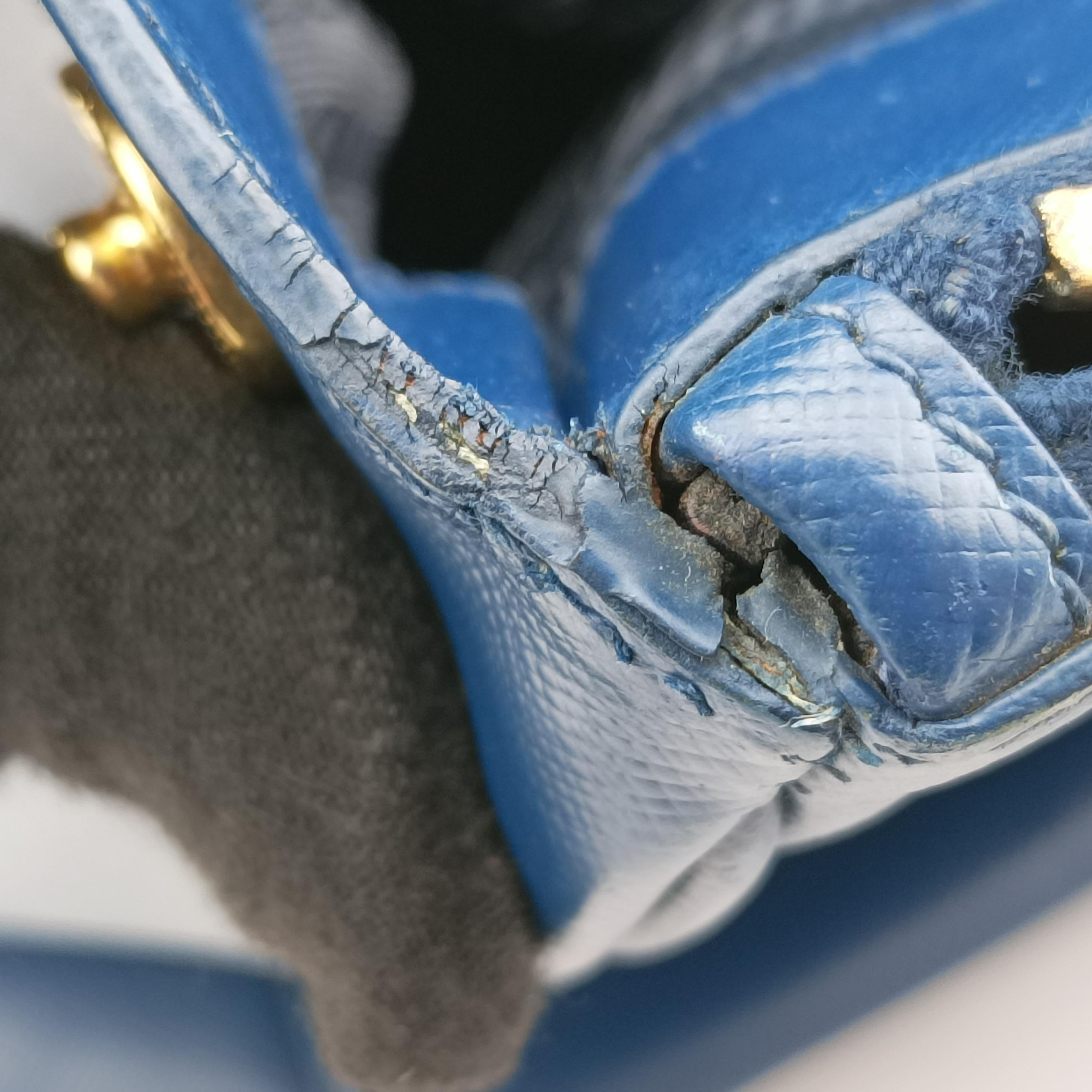 Galleria Blue SAFFIANO Leather BN2274 7/R 165ガレリア ブルー サフィアーノレザー BN2274 7/R 165