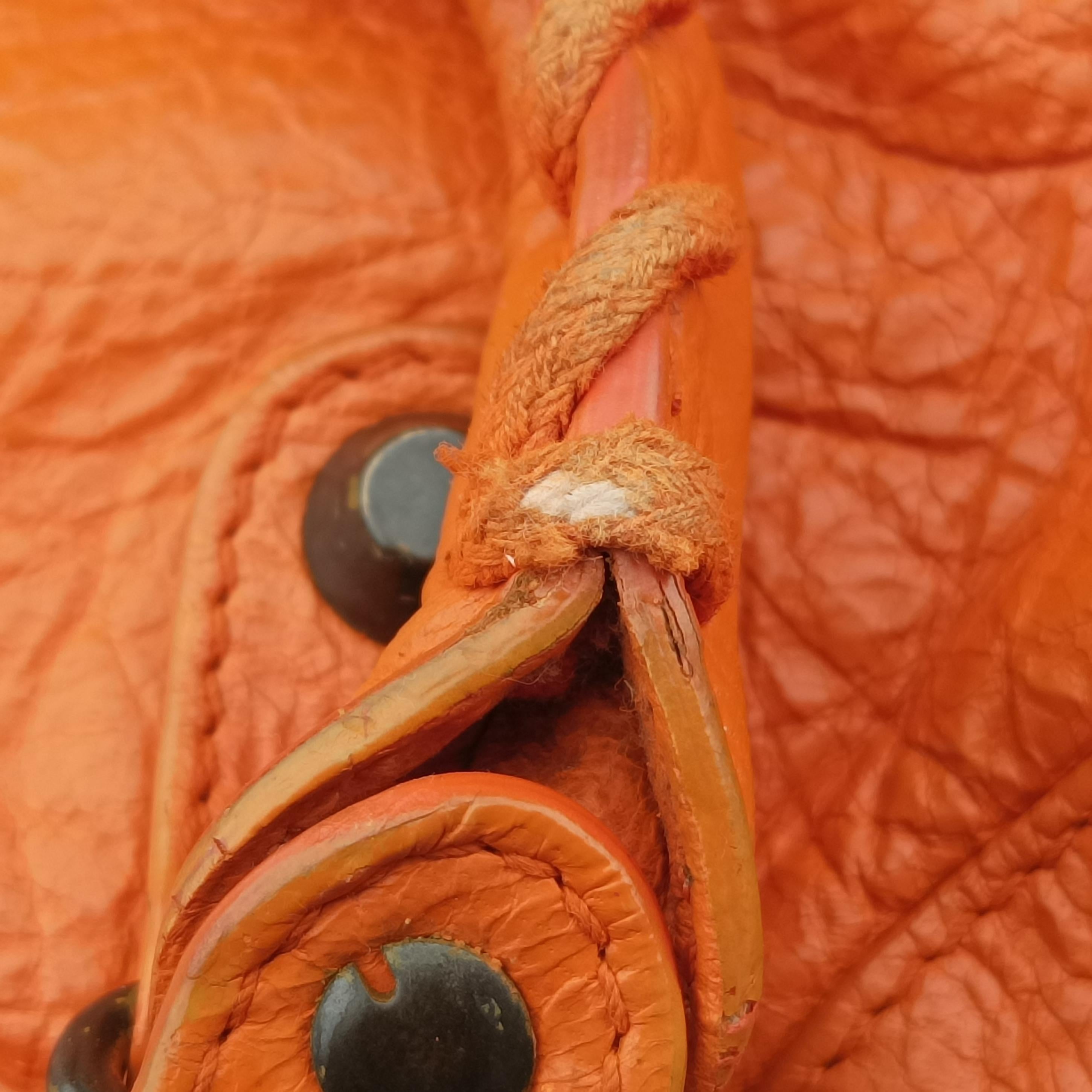 Giant City Orange lambskin 300295 7510 J.1669ジャイアントシティ オレンジ ラムスキン 300295 7510 J.1669