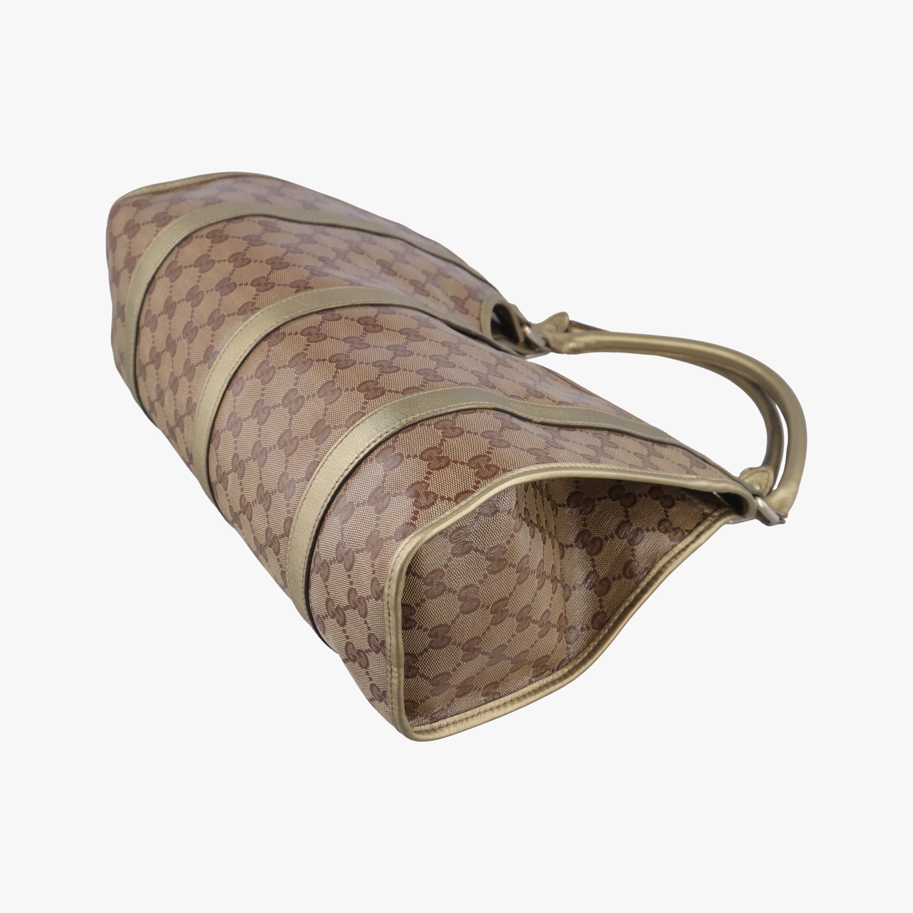 GG Crystal Brown PVC coated canvas 203494 H3708747ジージークリスタル ブラウン PVCコーティングキャンバス 203494 H3708747