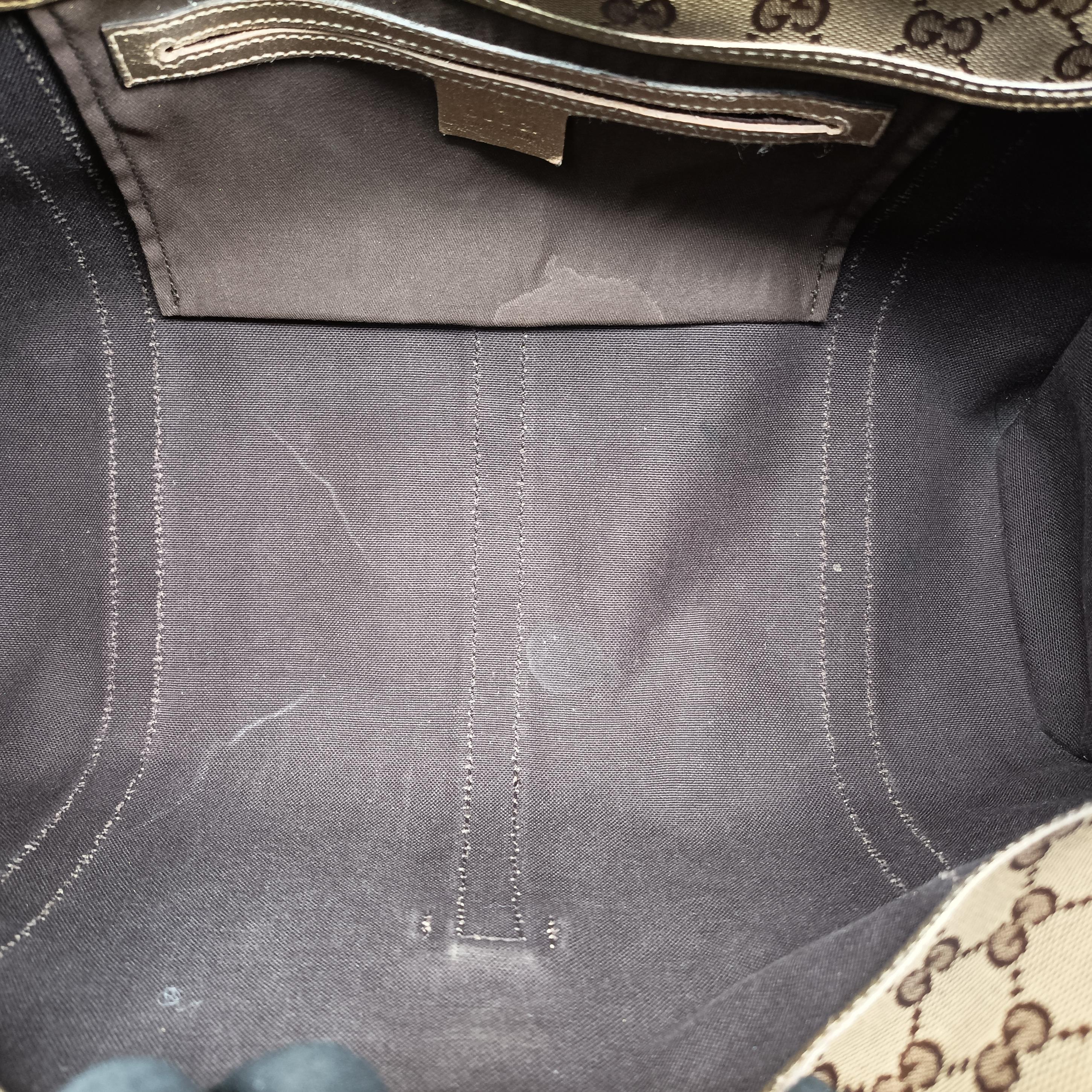 GG Crystal Brown PVC coated canvas 203494 H3708747ジージークリスタル ブラウン PVCコーティングキャンバス 203494 H3708747