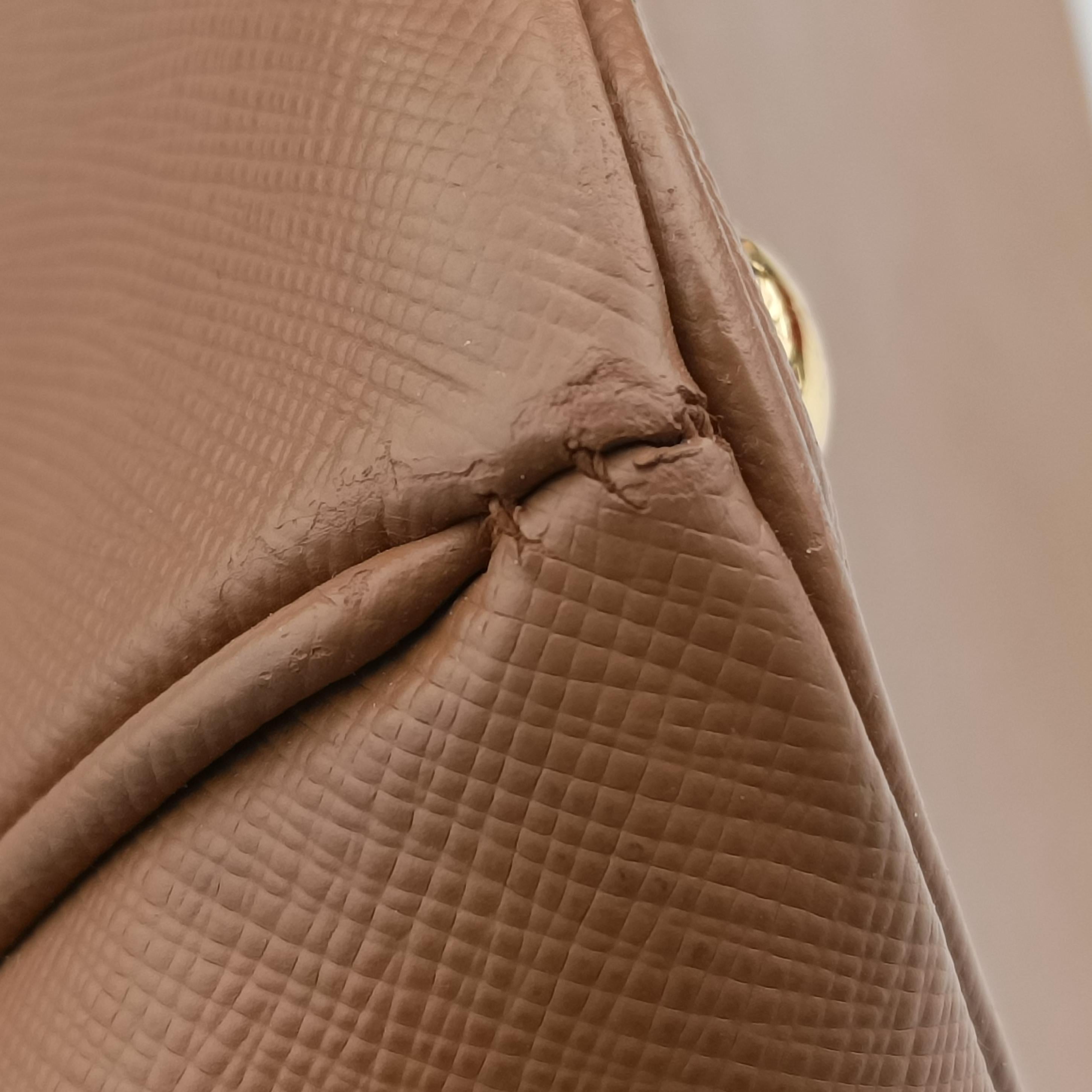 Galleria Brown SAFFIANO Leather BN1802 102ガレリア ブラウン サフィアーノレザー BN1802 102