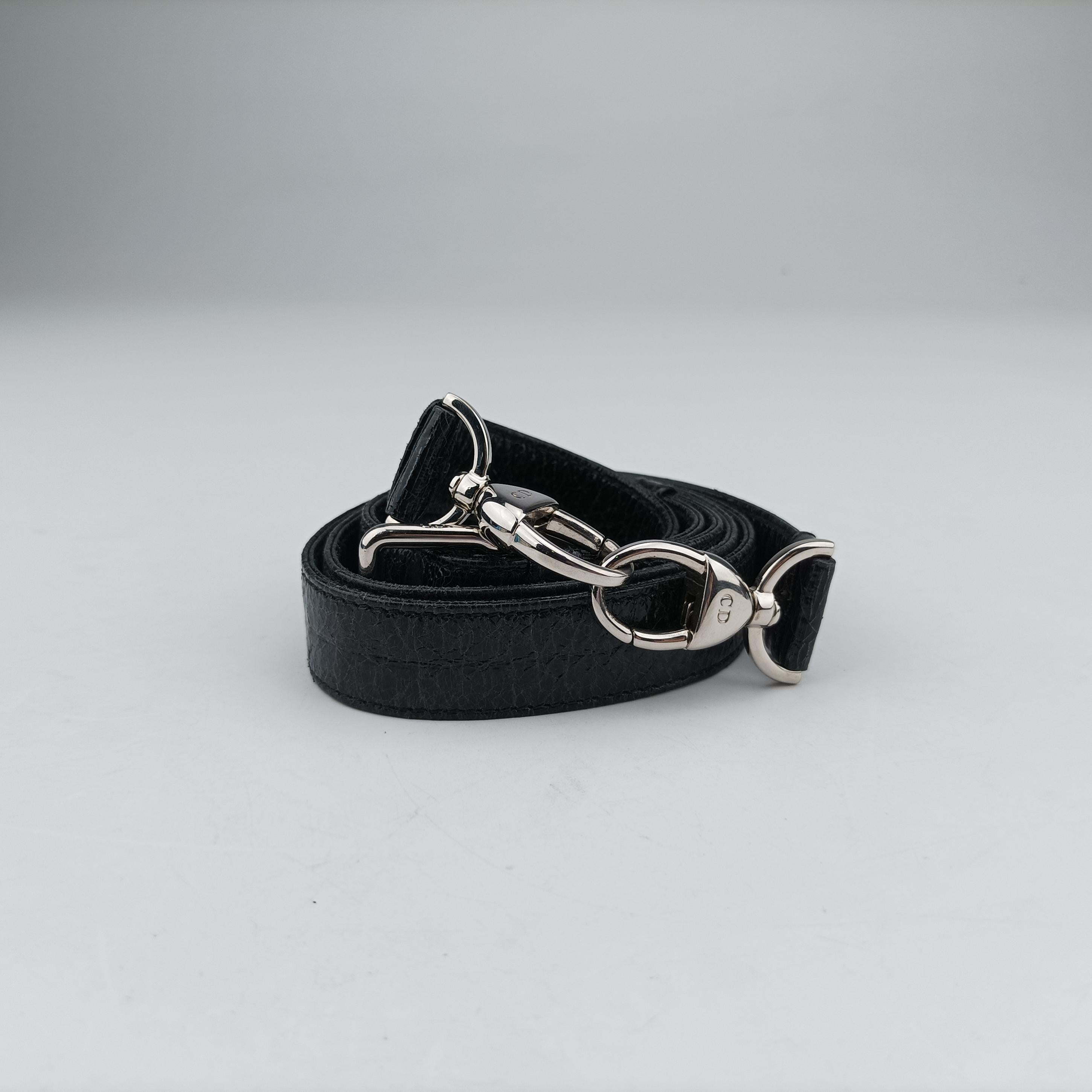 Swan Lady Dior Mini Black×White Leather 32-MA-0146スワン レディディオール ミニ ブラック×ホワイト レザー 32-MA-0146