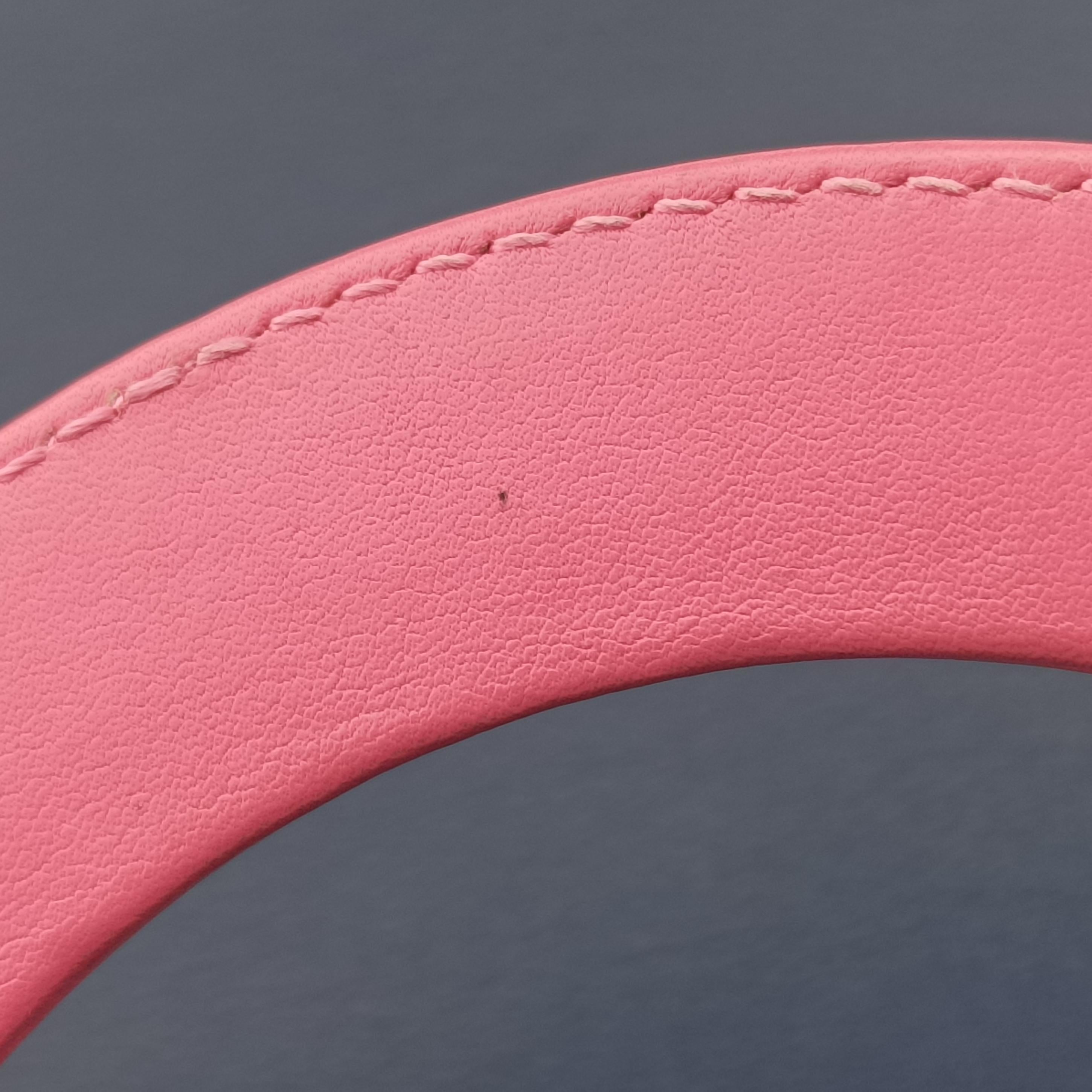 Diorissimo Navy x Pink Leather 09-MA-1104ディオリッシモ ネイビー×ピンク レザー 09-MA-1104