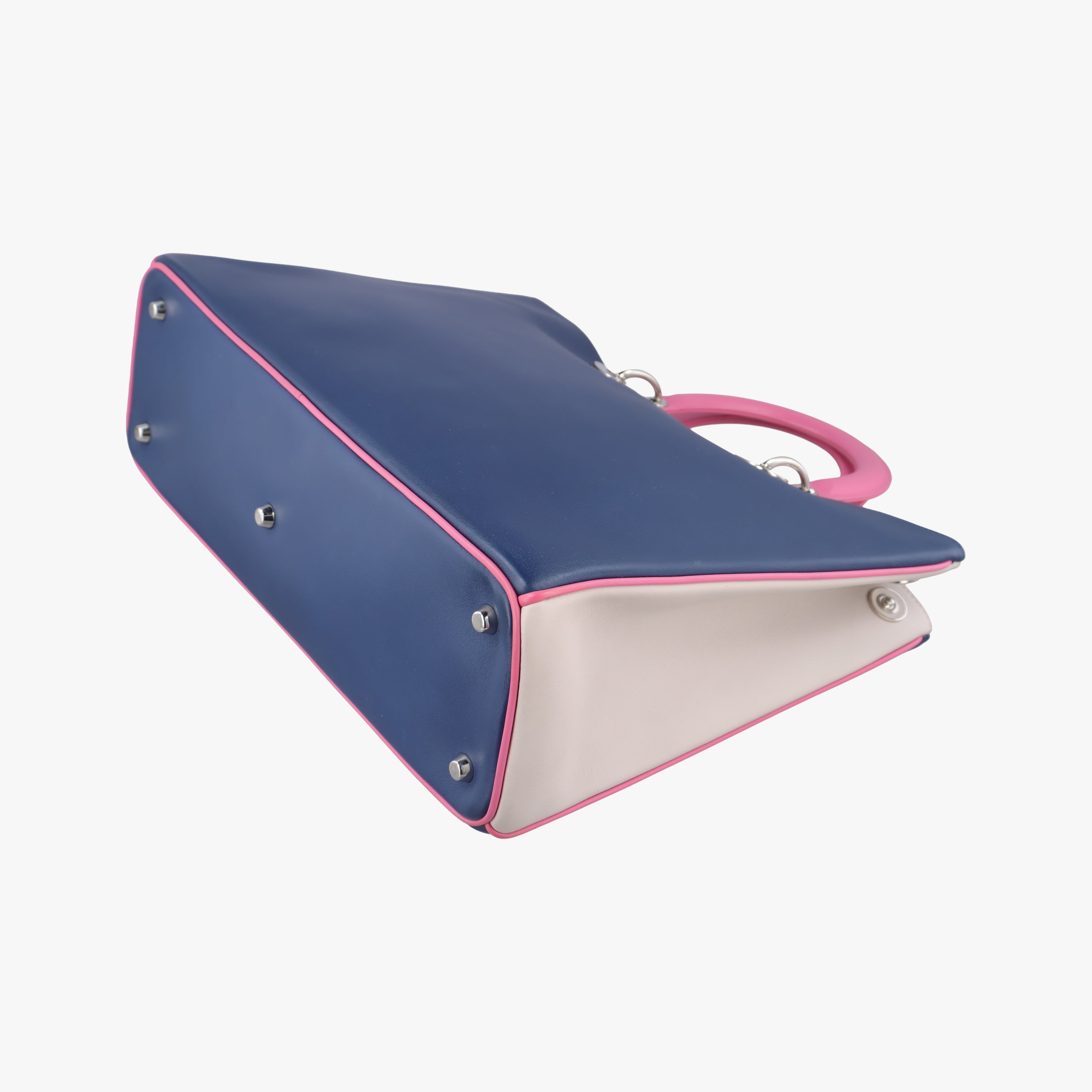 Diorissimo Navy x Pink Leather 09-MA-1104ディオリッシモ ネイビー×ピンク レザー 09-MA-1104