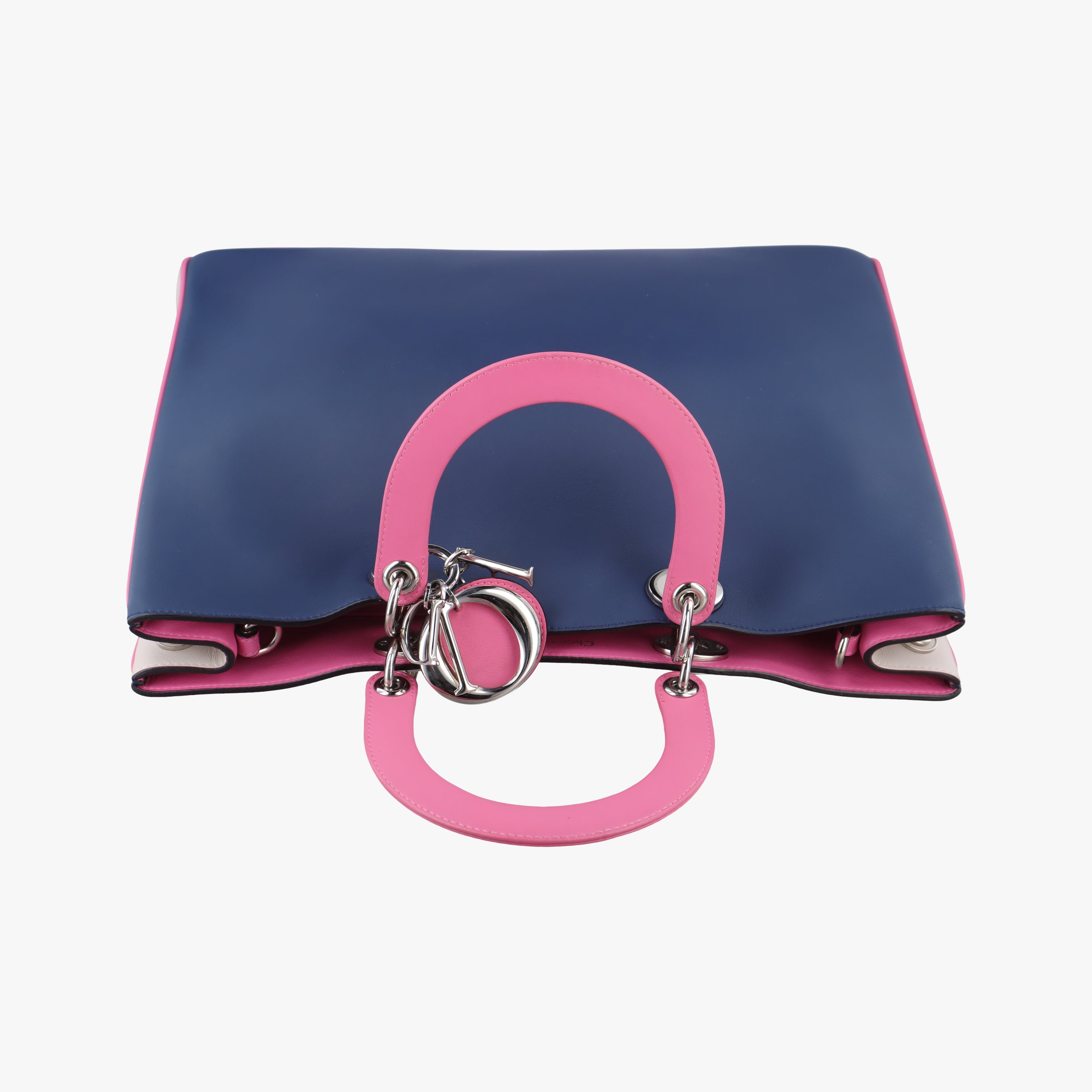 Diorissimo Navy x Pink Leather 09-MA-1104ディオリッシモ ネイビー×ピンク レザー 09-MA-1104