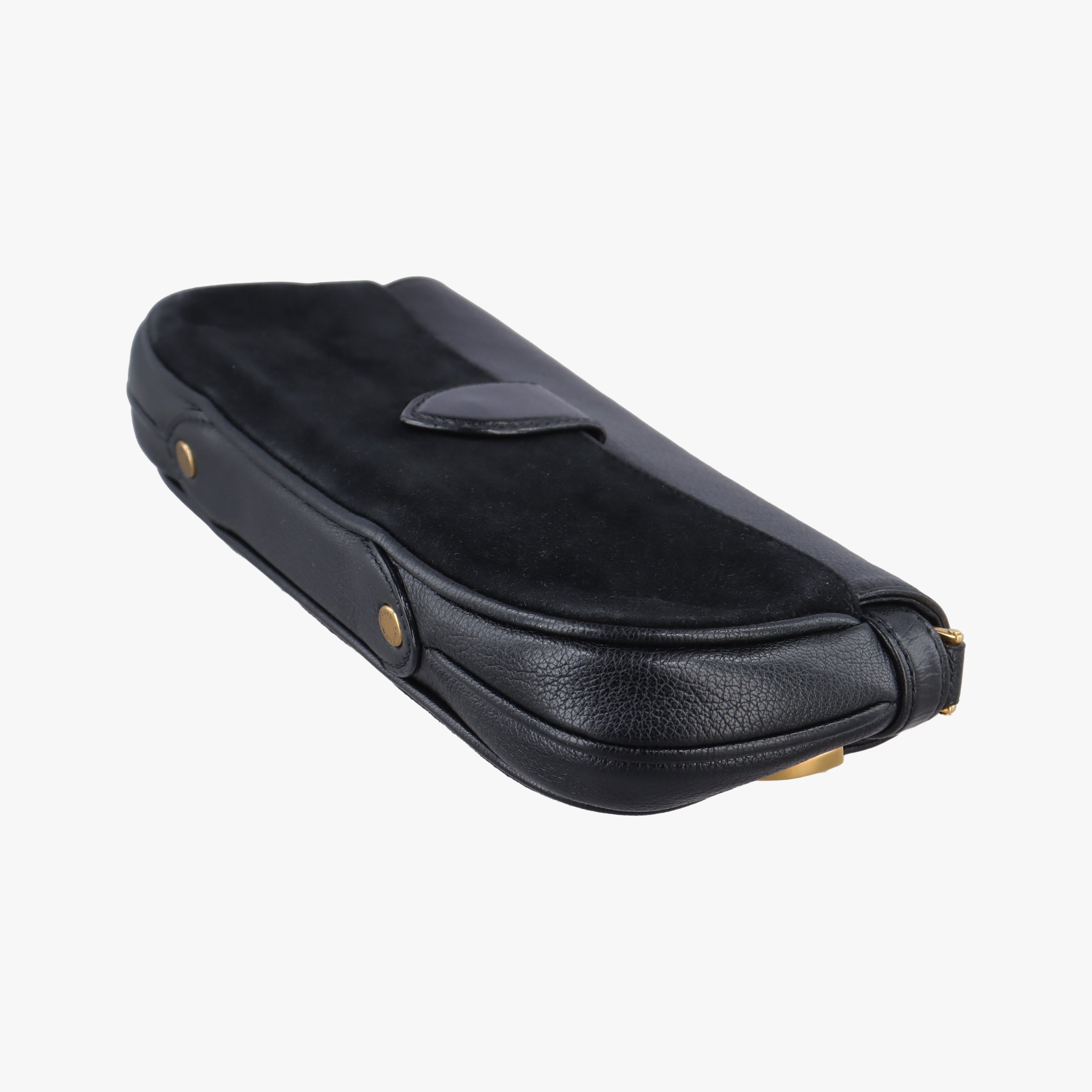 Avant Garde Art Deco Black Suede × leather FO1101アバン ギャルド アール デコ ブラック スエード×レザー FO1101