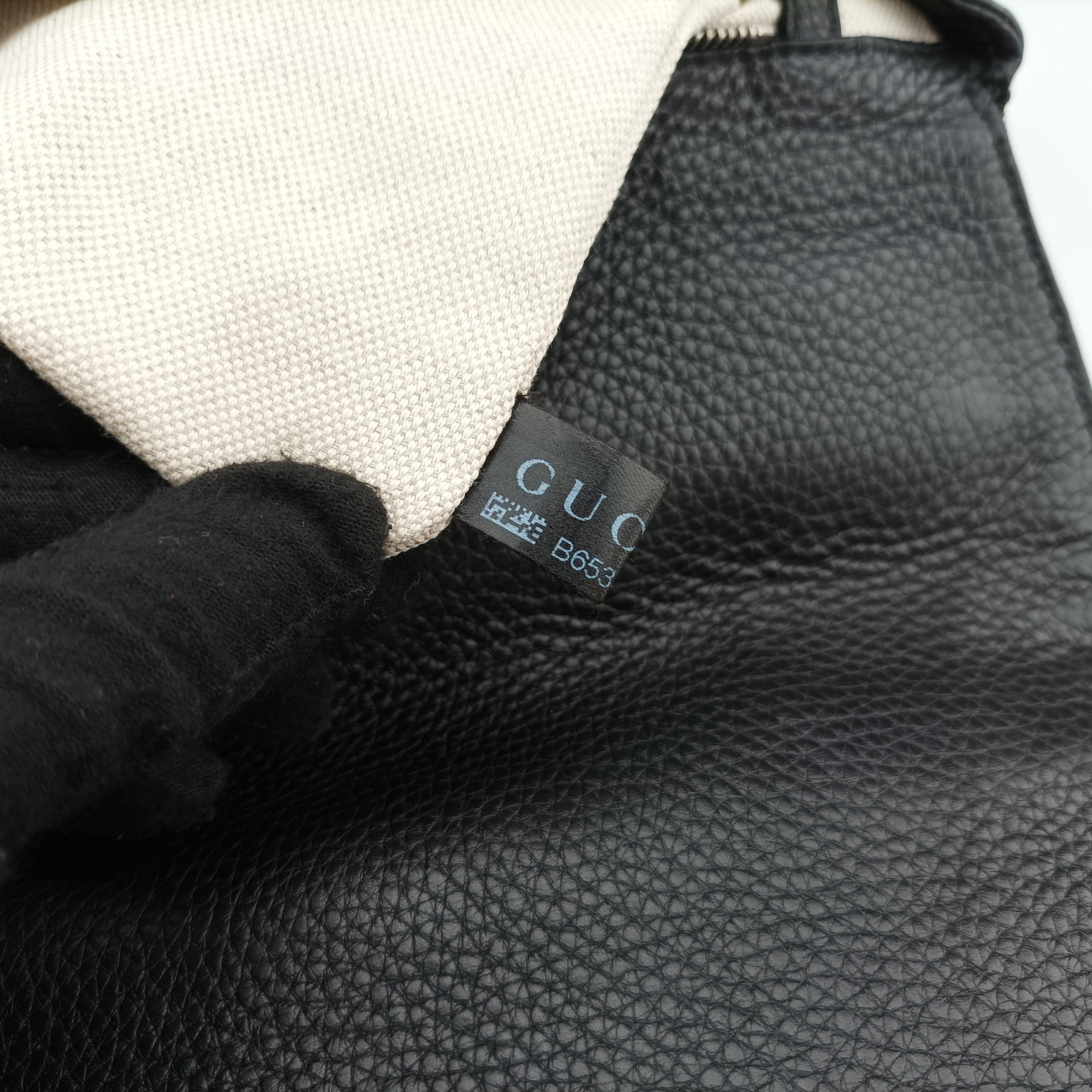 New Bamboo Black Fabric × leather 240241 B6534741ニューバンブー ブラック ファブリック×レザー 240241 B6534741