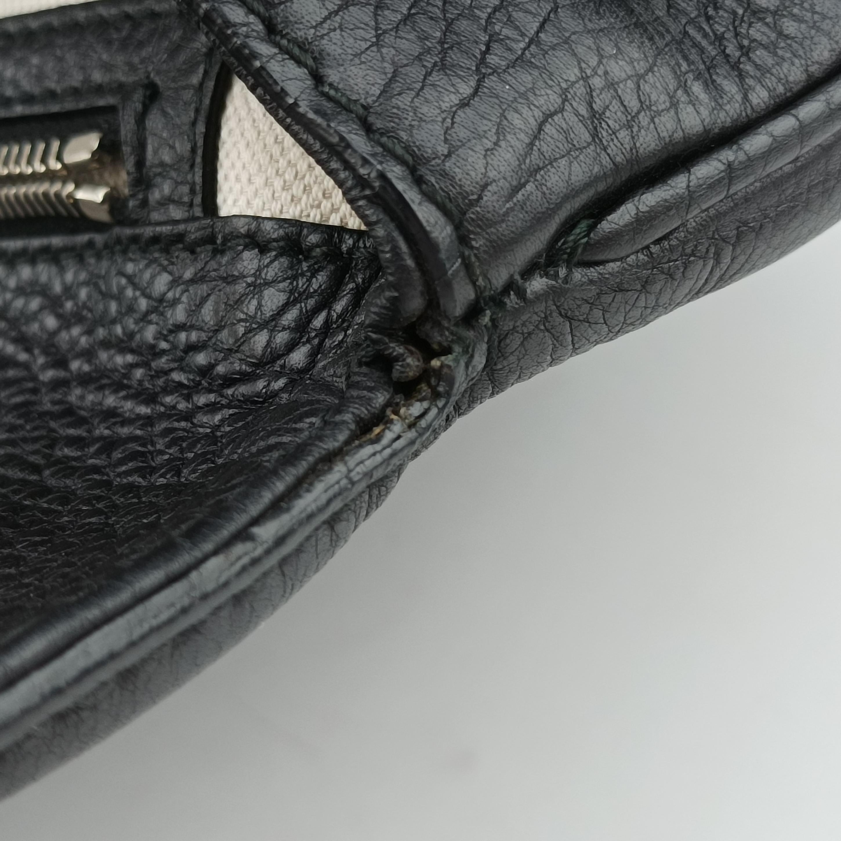 New Bamboo Black Fabric × leather 240241 B6534741ニューバンブー ブラック ファブリック×レザー 240241 B6534741