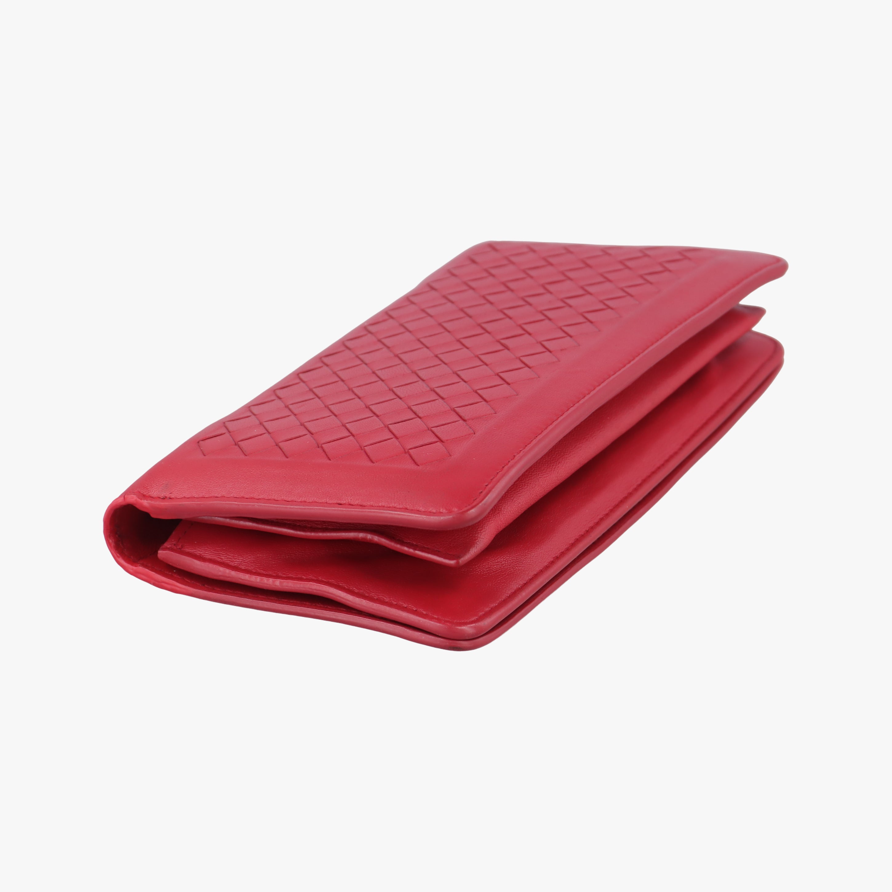 Intrecciato Red lambskin S01176126Pイントレチャート レッド ラムスキン S01176126P