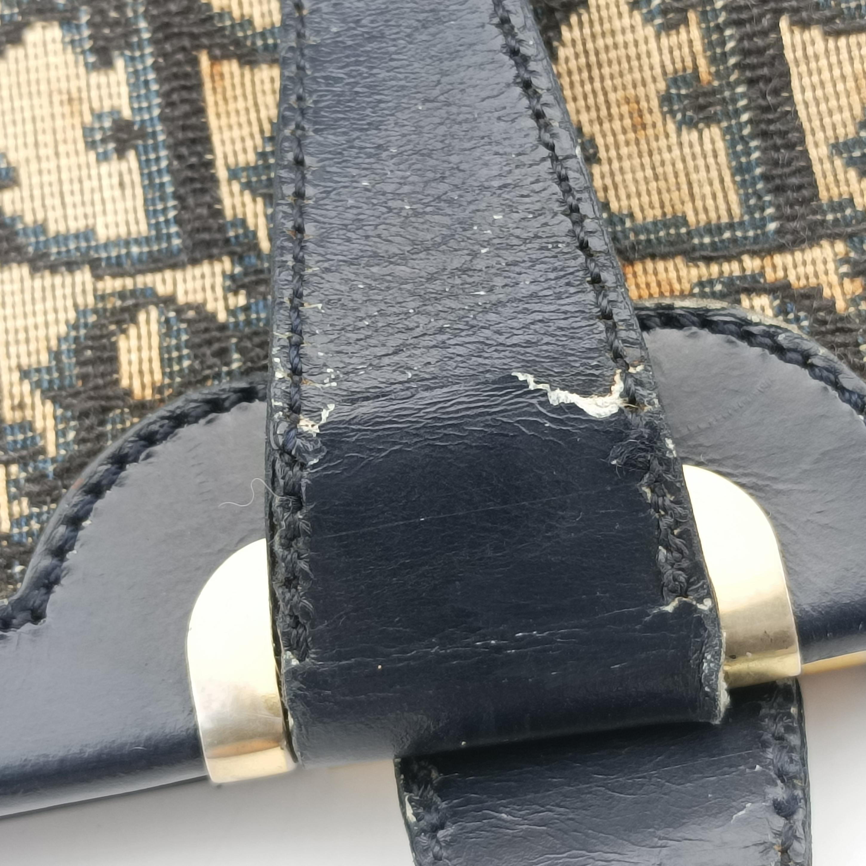 trotter Navy x gray jacquard トロッター ネイビー×グレー ジャガード