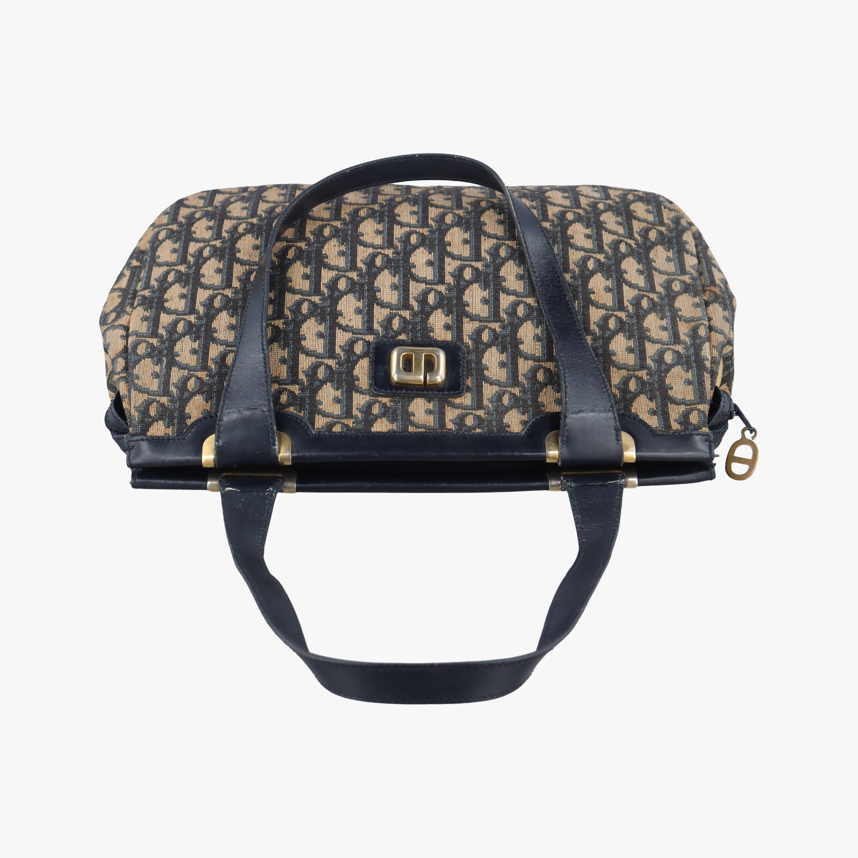 trotter Navy x gray jacquard トロッター ネイビー×グレー ジャガード