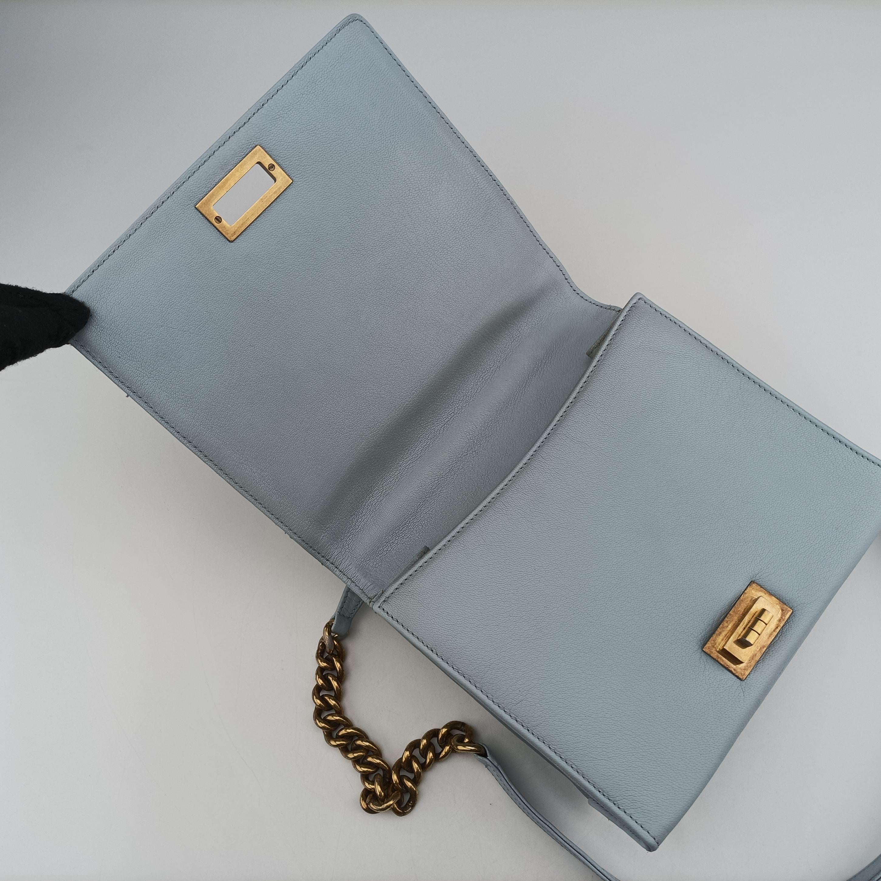 2.55 Rita Matelasse Blue leather A67555 173978952.55マトラッセ ブルー レザー A67555 17397895