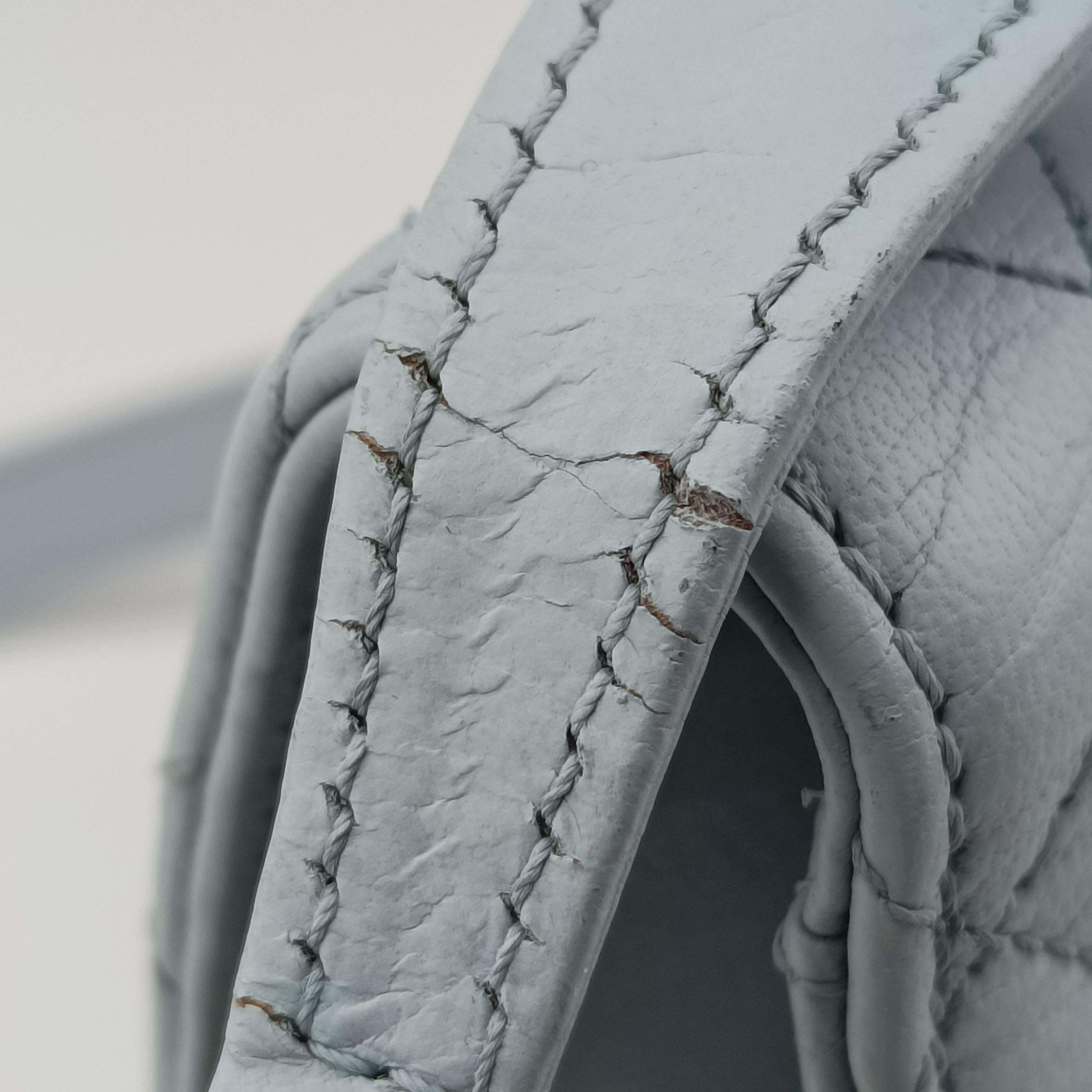 2.55 Rita Matelasse Blue leather A67555 173978952.55マトラッセ ブルー レザー A67555 17397895