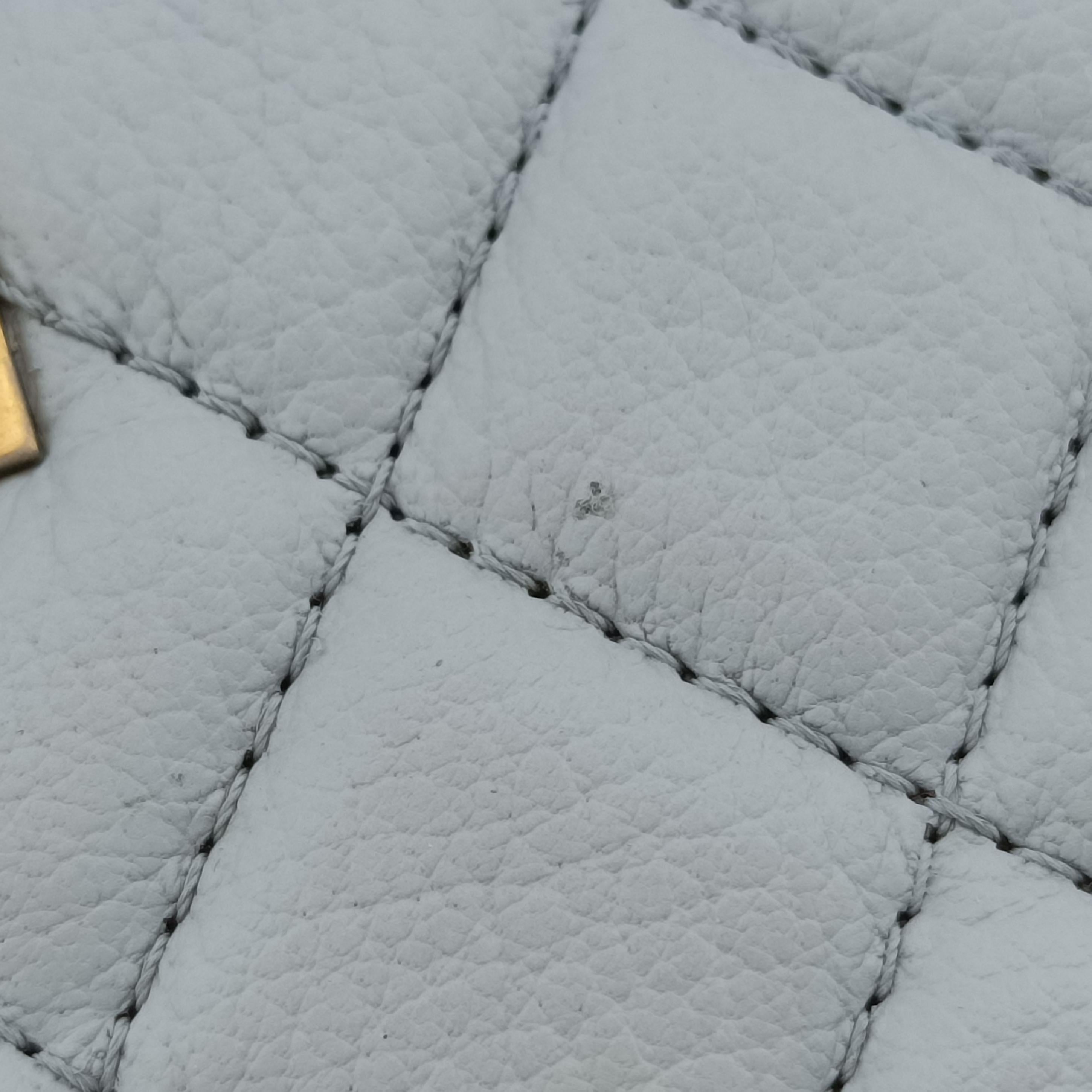 2.55 Rita Matelasse Blue leather A67555 173978952.55マトラッセ ブルー レザー A67555 17397895