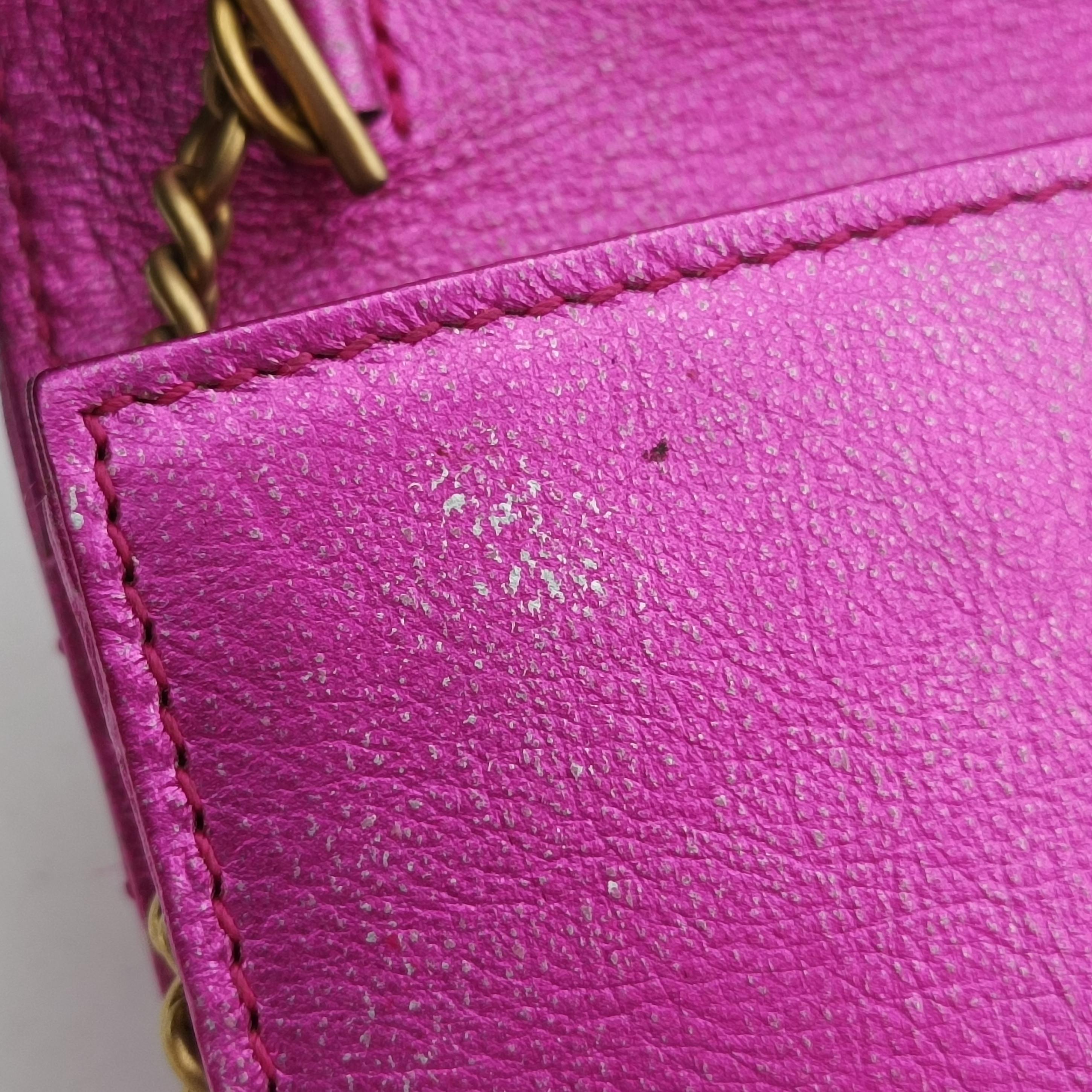 Pochette Heart crystal GG Marmont Pink Leather 549880 ポシェット ハート クリスタル GGマーモント ピンク レザー 549880