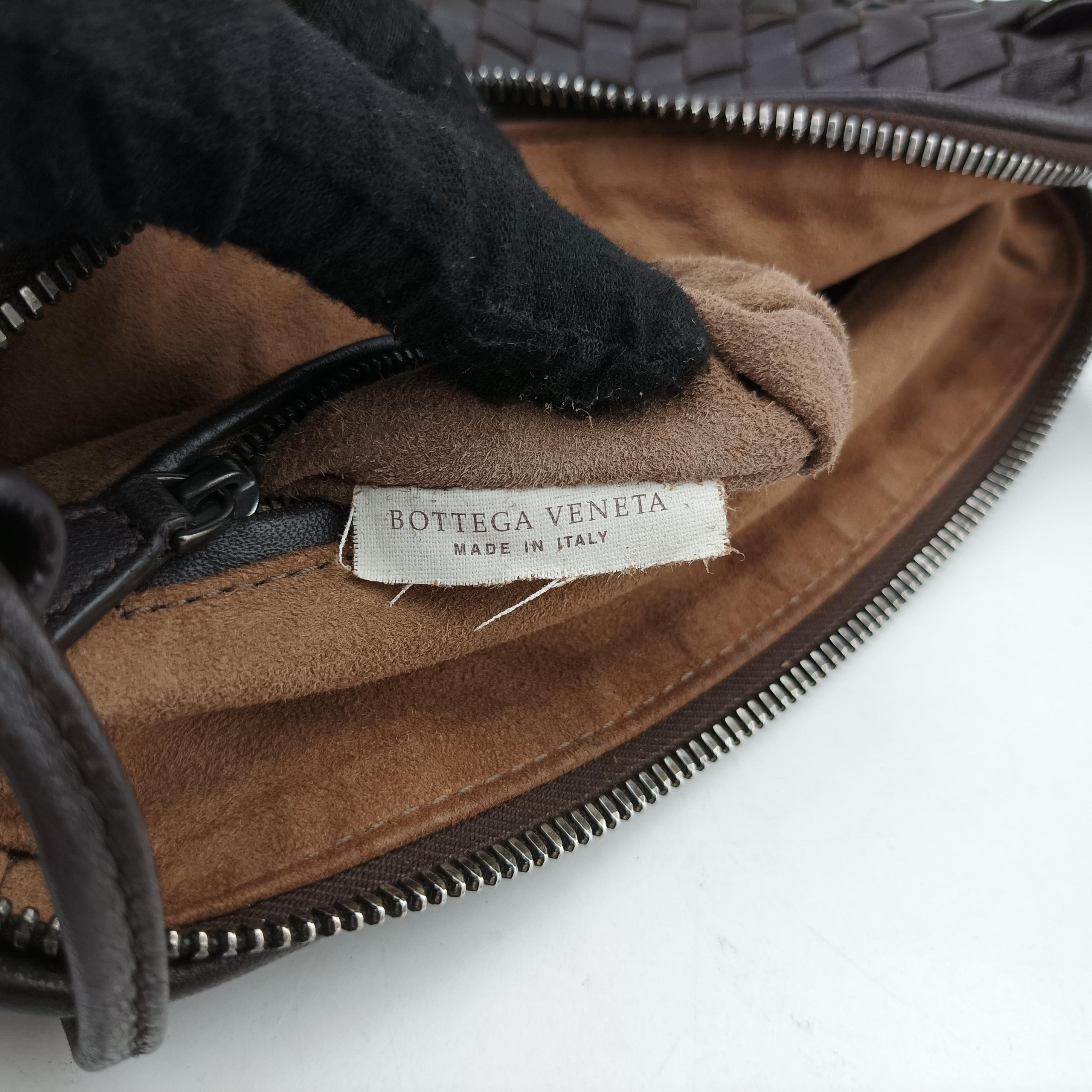 NODINI Intrecciato Brown lambskin B07304029Yノディーニ イントレチャート ブラウン ラムスキン B07304029Y