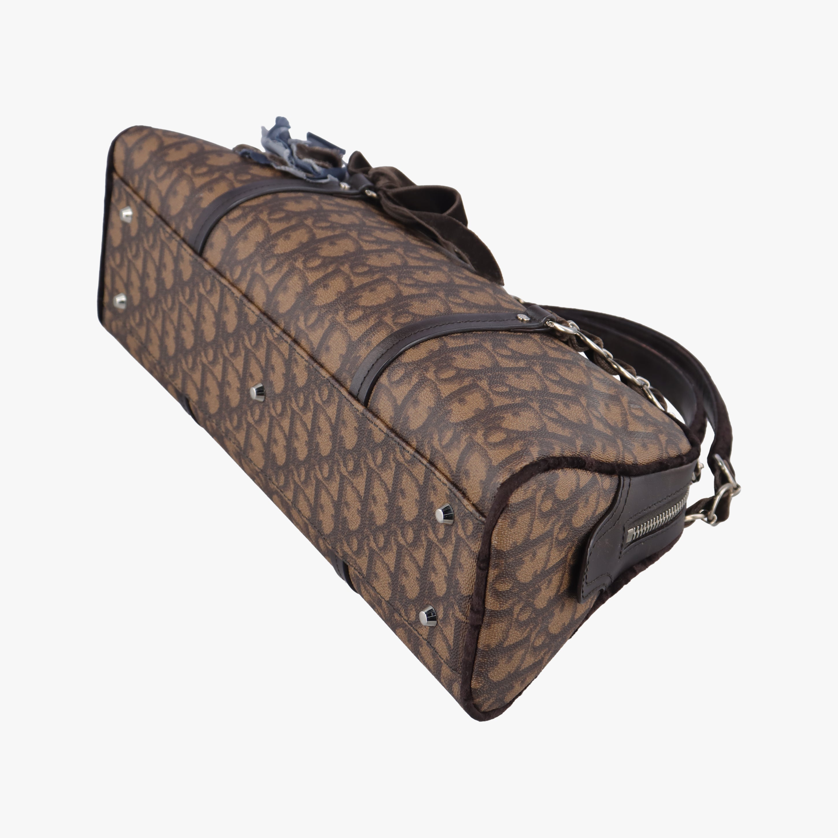 Trotter Brown×Multicolour PVC coated canvas 03-BO-0095トロッター ブラウン×マルチカラー PVCコーティングキャンバス 03-BO-0095