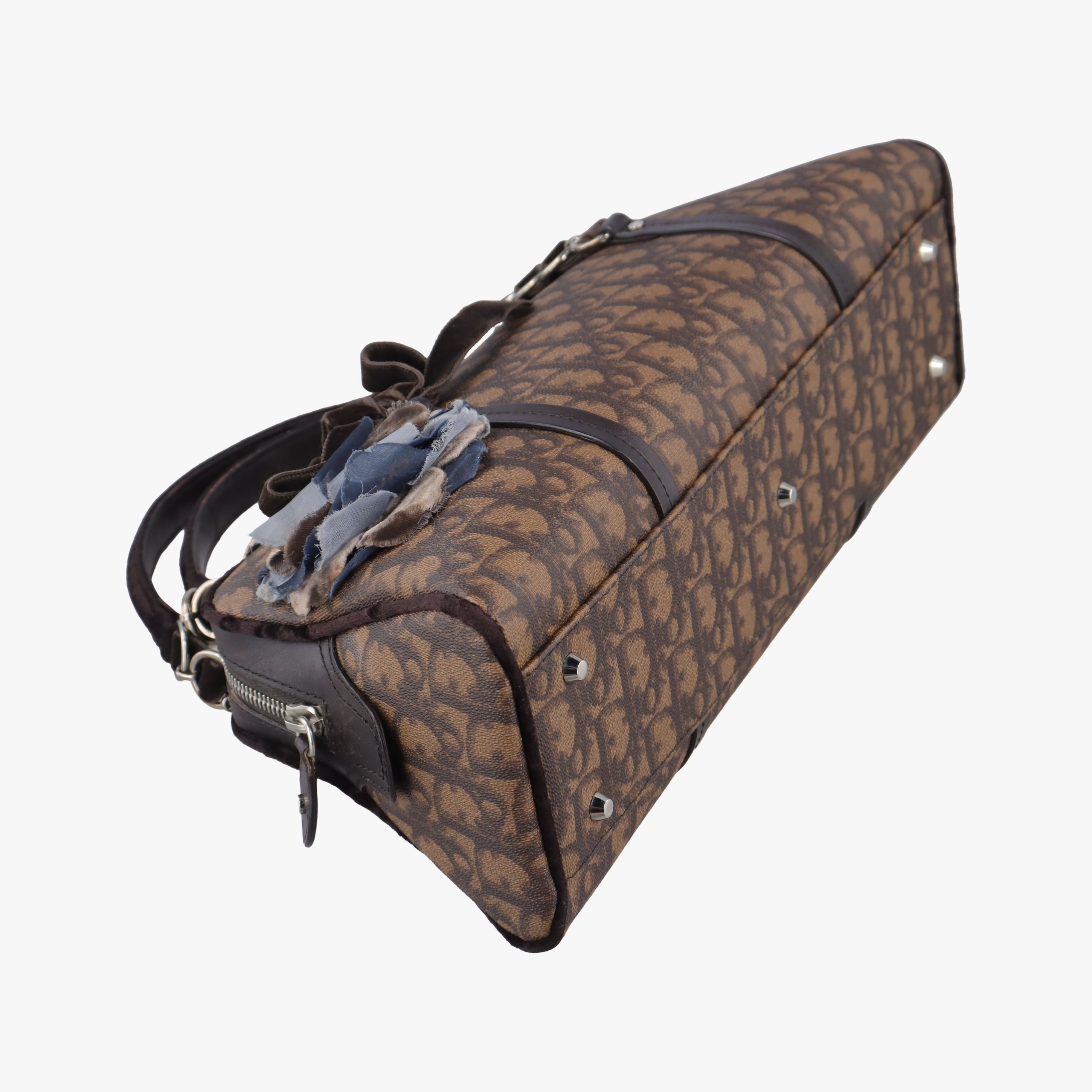 Trotter Brown×Multicolour PVC coated canvas 03-BO-0095トロッター ブラウン×マルチカラー PVCコーティングキャンバス 03-BO-0095