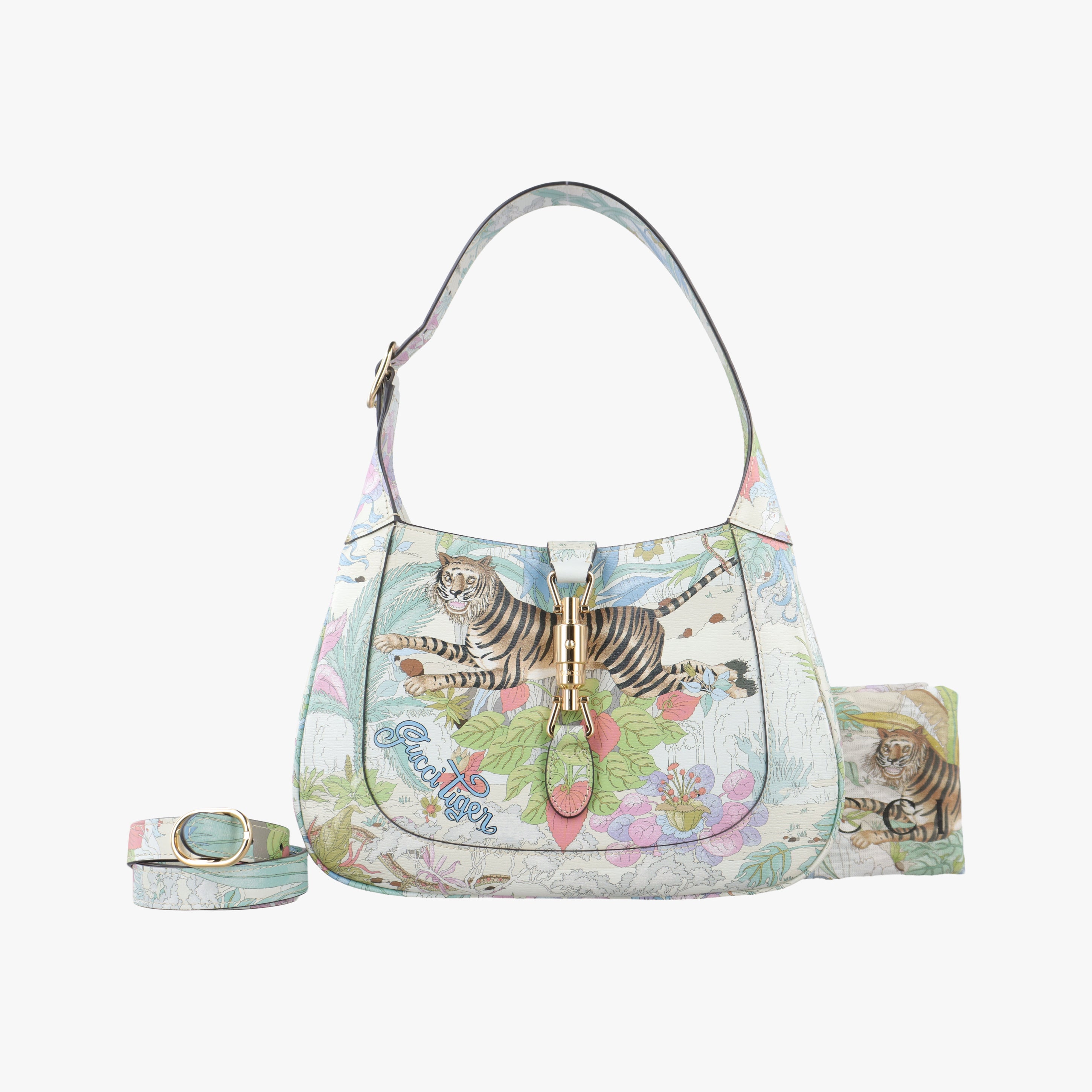 JACKIE 1961 Multicolour Leather 636709 C036703389ジャッキー 1961 マルチカラー レザー 636709 C036703389