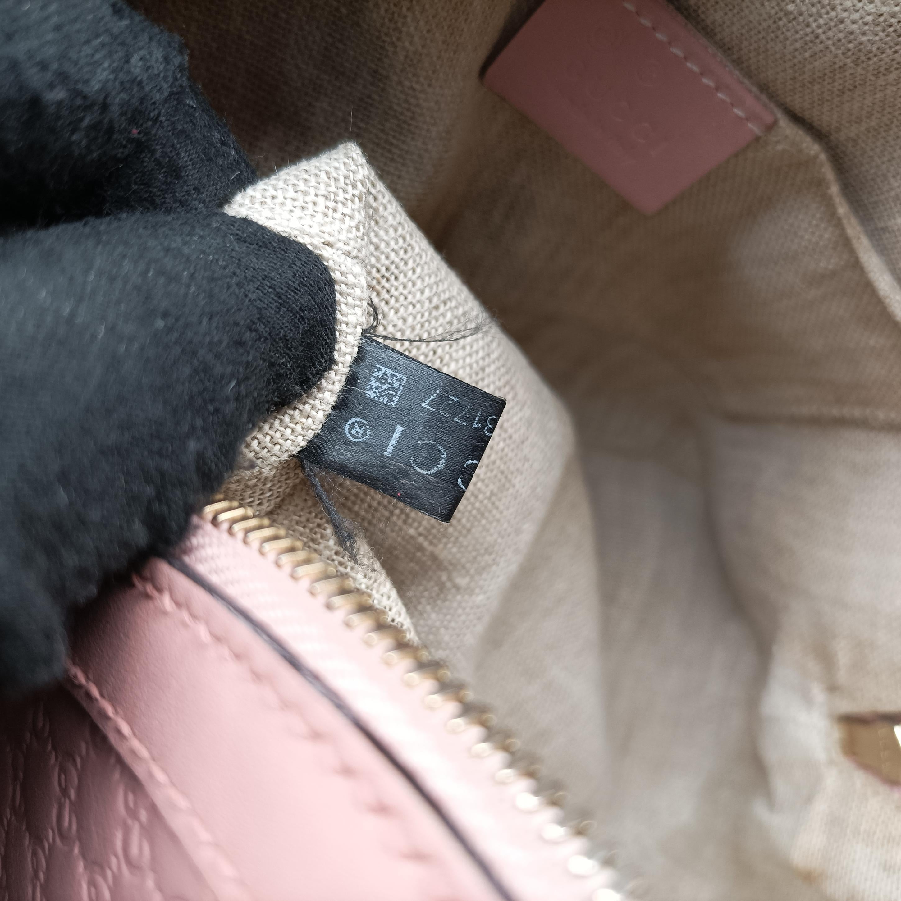 Microguccissima Pink Leather 449654 A024831727マイクログッチシマ ピンク レザー 449654 A024831727