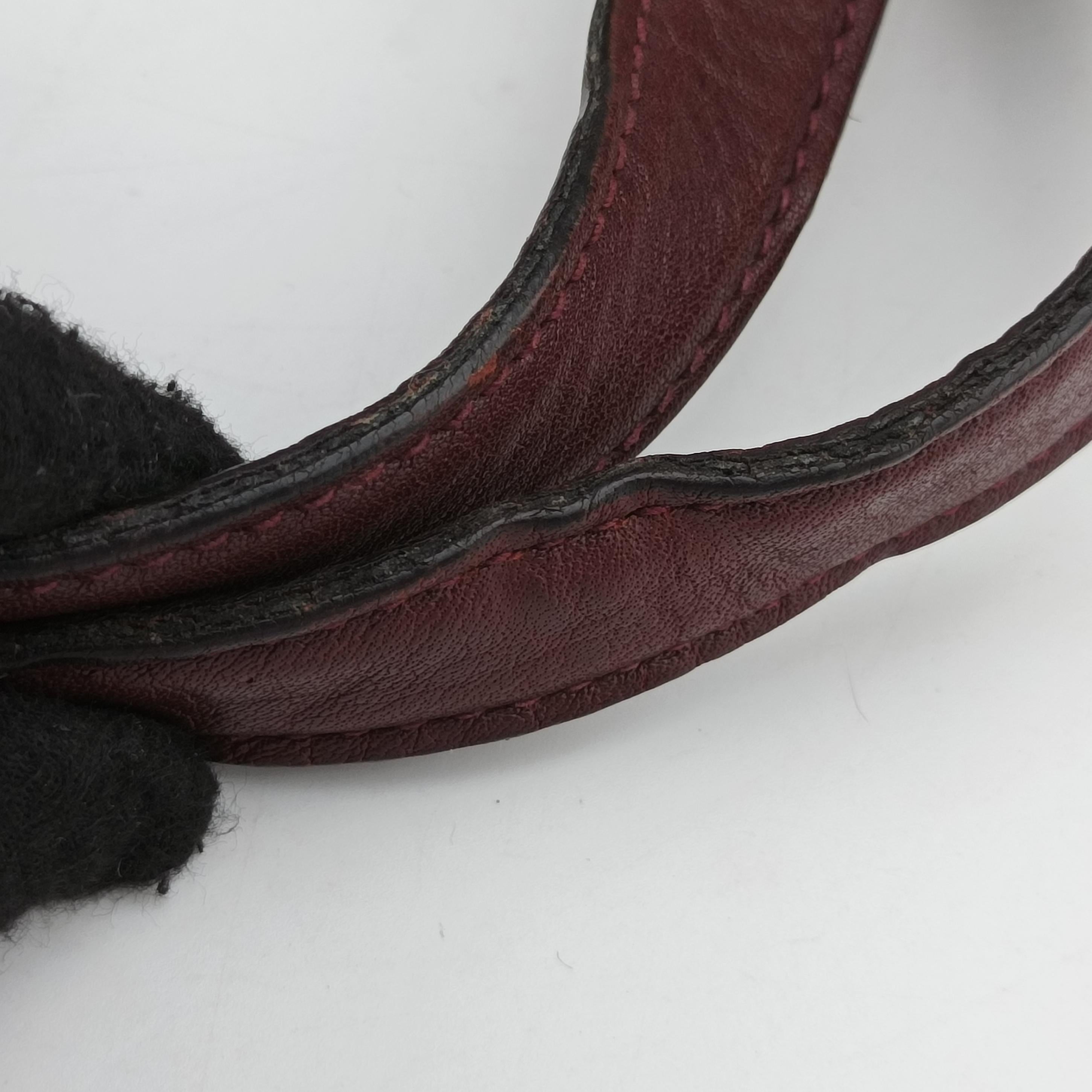 Guccissima Tender Bamboo Bar Burgundy Leather 355773 I016116205グッチッシマ テンダー バンブーバー ワインレッド レザー 355773 I016116205