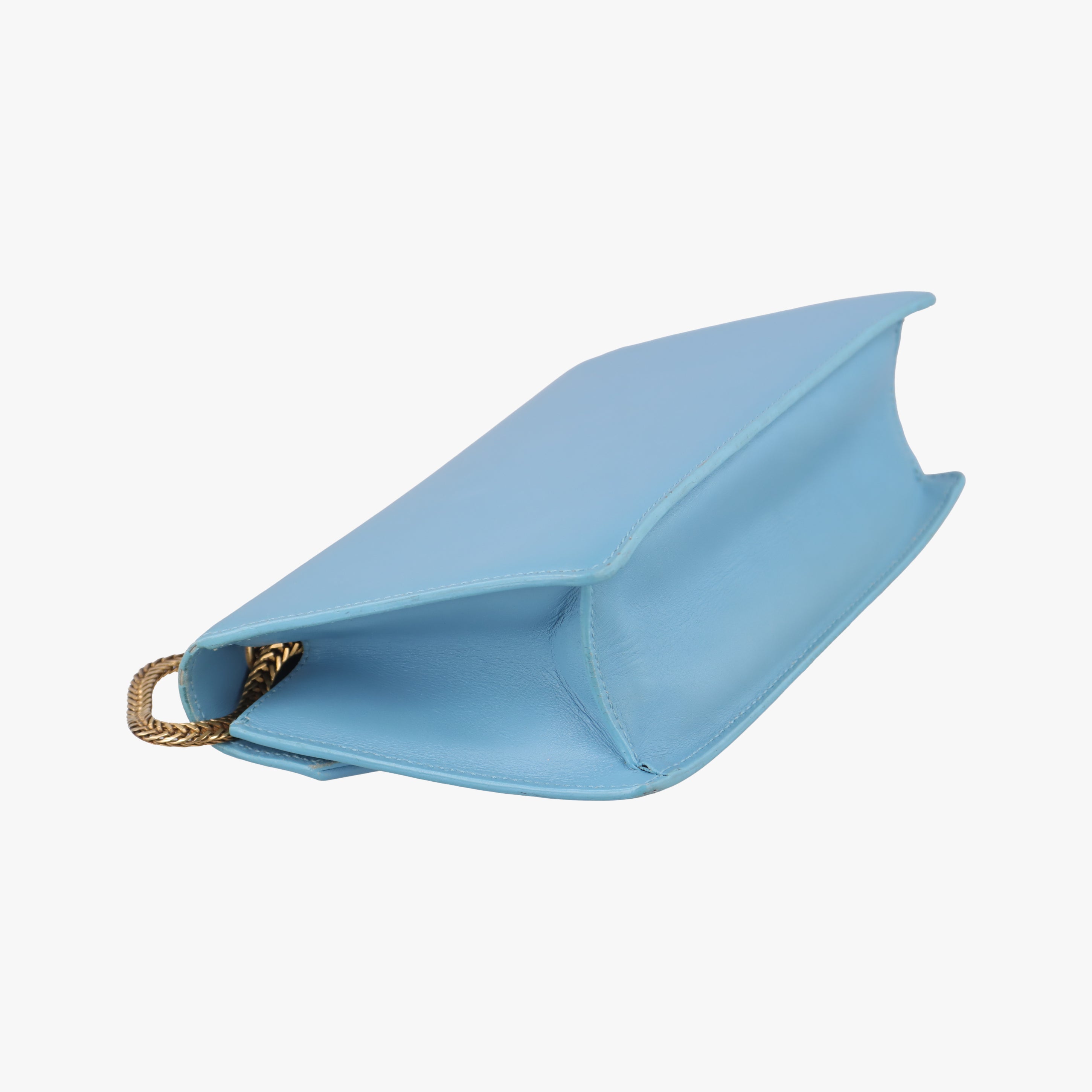 Small Betty Flap Blue Leather 314516 314516.000926ベティ スモール ブルー レザー 314516 314516.000926