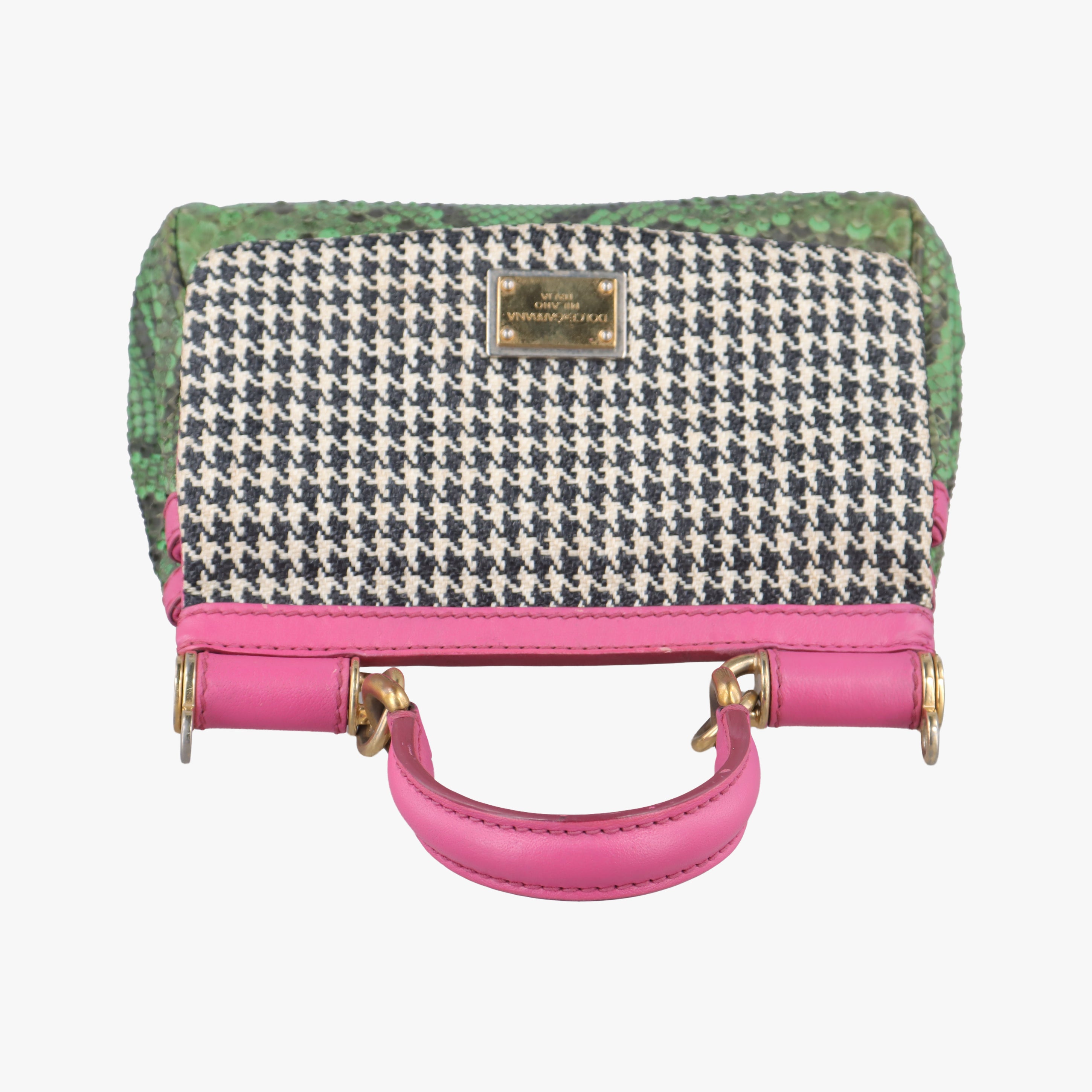 SICILY Multicolour Leather x Canvas × Snakeskin シシリー マルチカラー レザー×キャンバス× スネークスキン