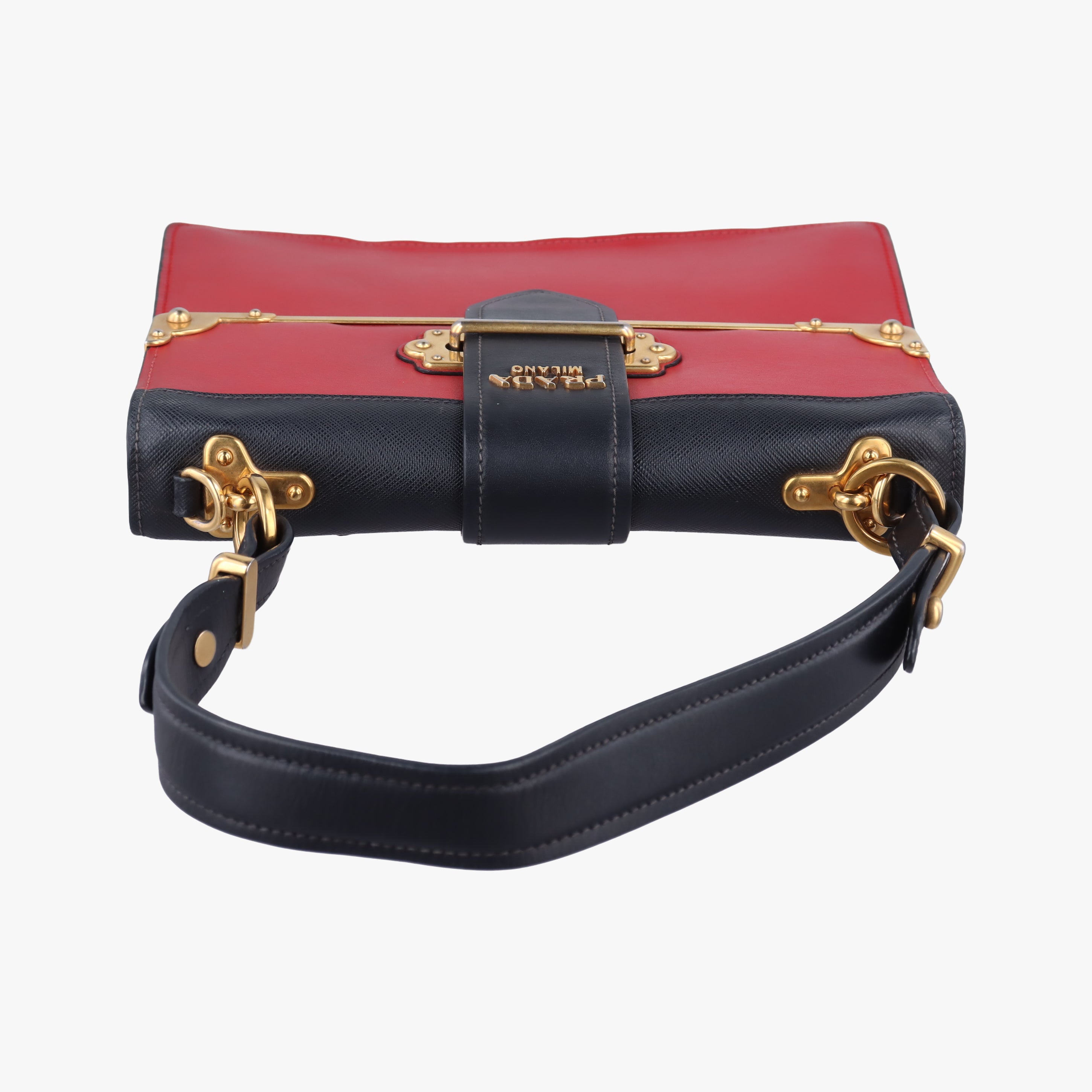 Cahier Red×Black Leather 1BA070 25カイエ レッド×ブラック レザー 1BA070 25