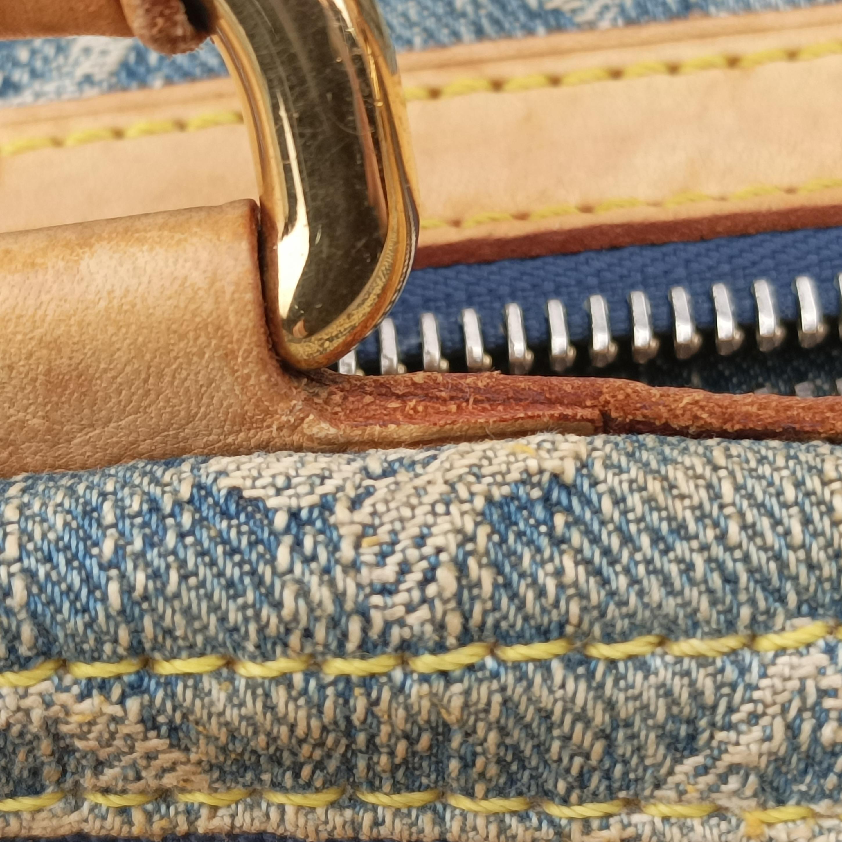 Neo Speedy Blue Monogram Denim M95019 SP0056ネオスピーディ ブルー モノグラム デニム M95019 SP0056