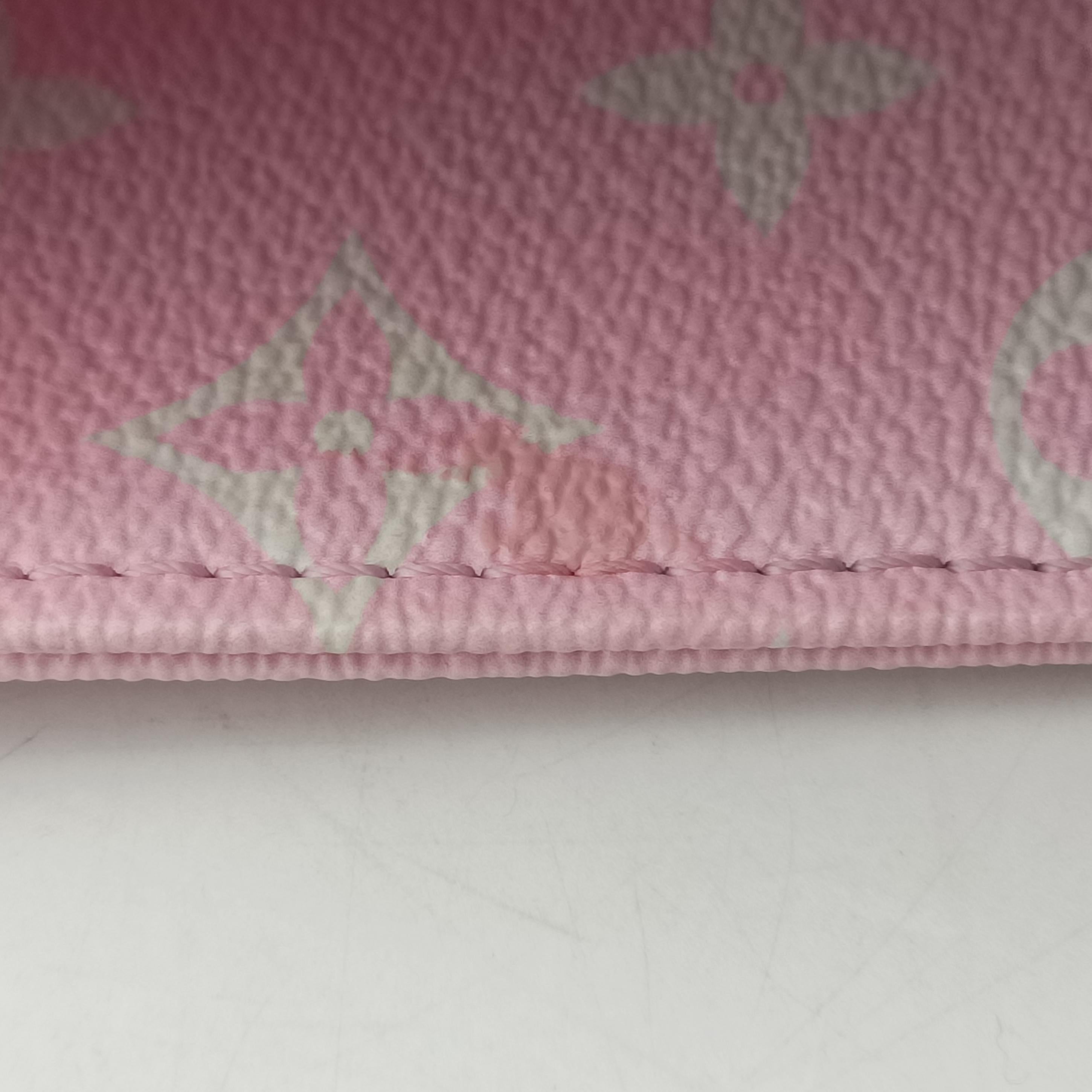 Escal On-the-Go GM Pink x White x Multicolor Monogram canvas M45119 FL1280 IC Chipエスカル オンザゴー GM ピンク×ホワイト×マルチカラー モノグラムキャンバス M45119 FL1280 ICチップ