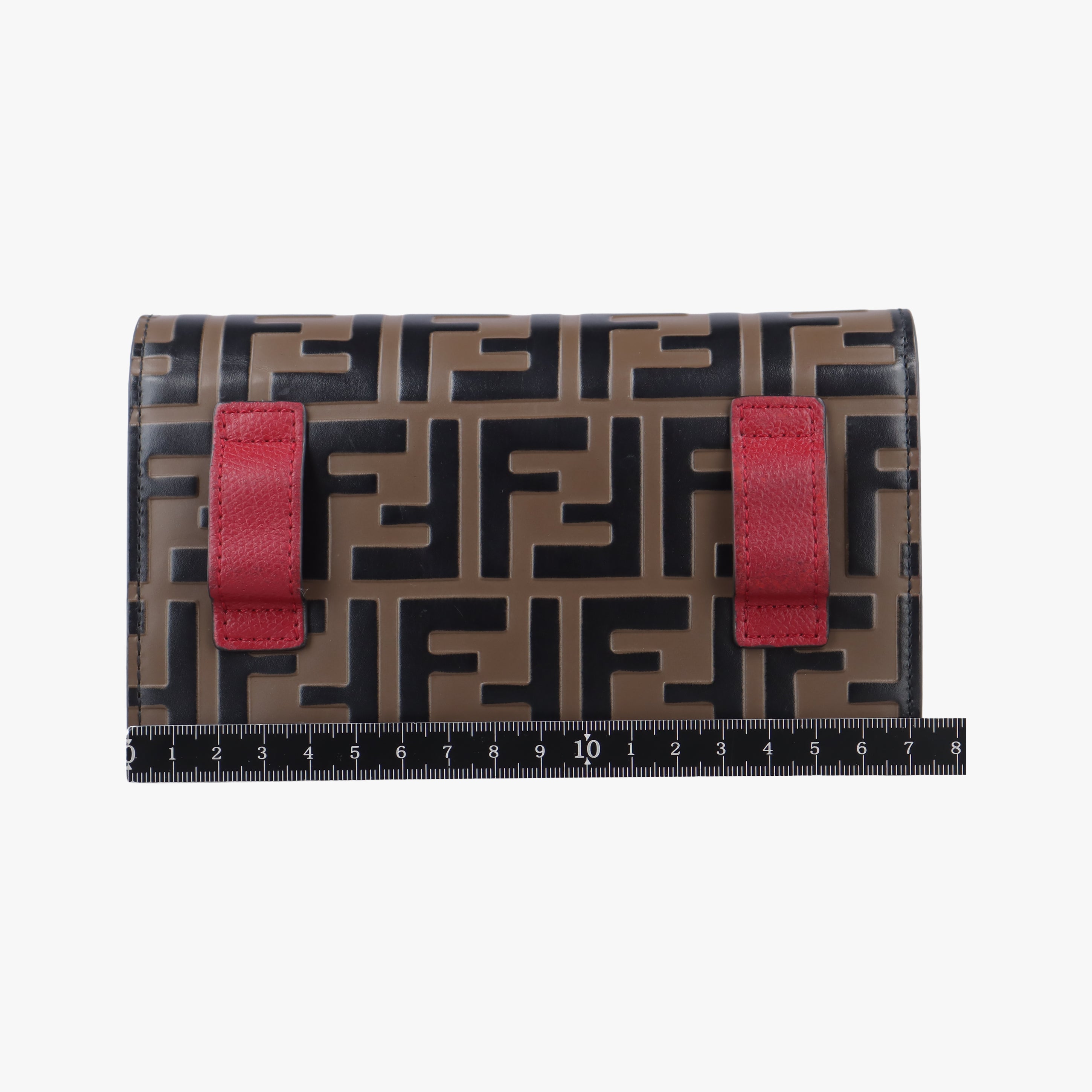 F is Brown×red Leather 8BM005 8BM005-A6CB 198-8210エフ イズ ブラウン×レッド レザー 8BM005 8BM005-A6CB 198-8210