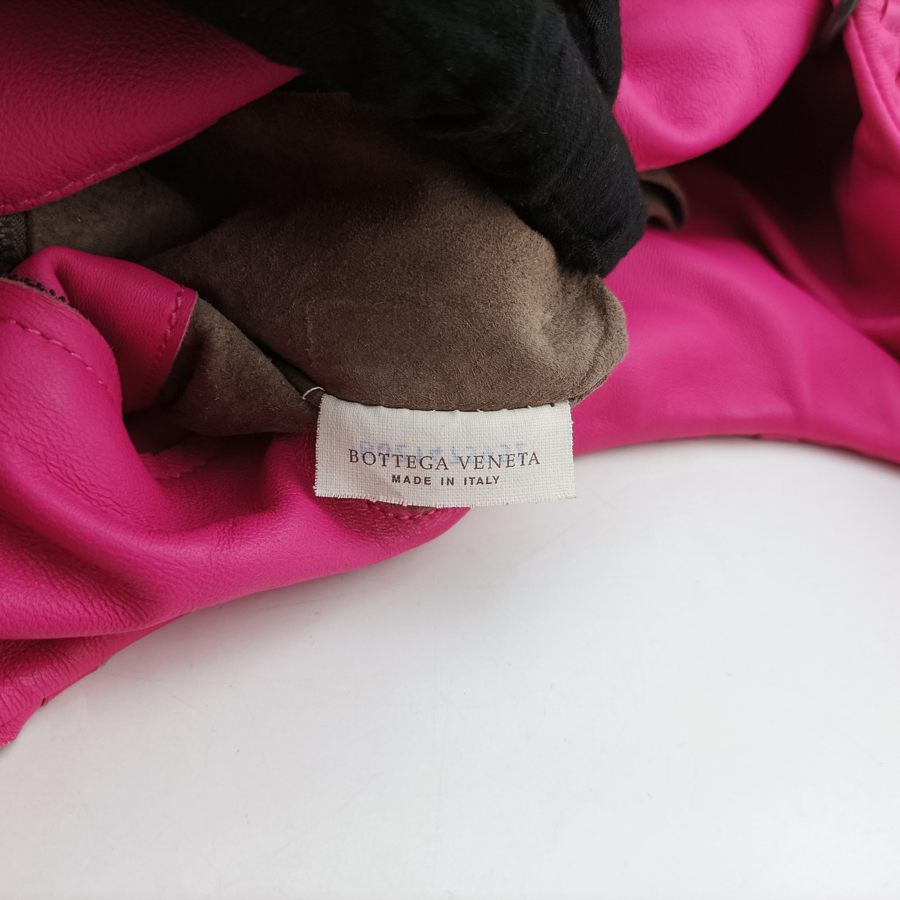 CAMPANA Intrecciato Pink lambskin B02147392Zカンパーナ イントレチャート ピンク ラムスキン B02147392Z