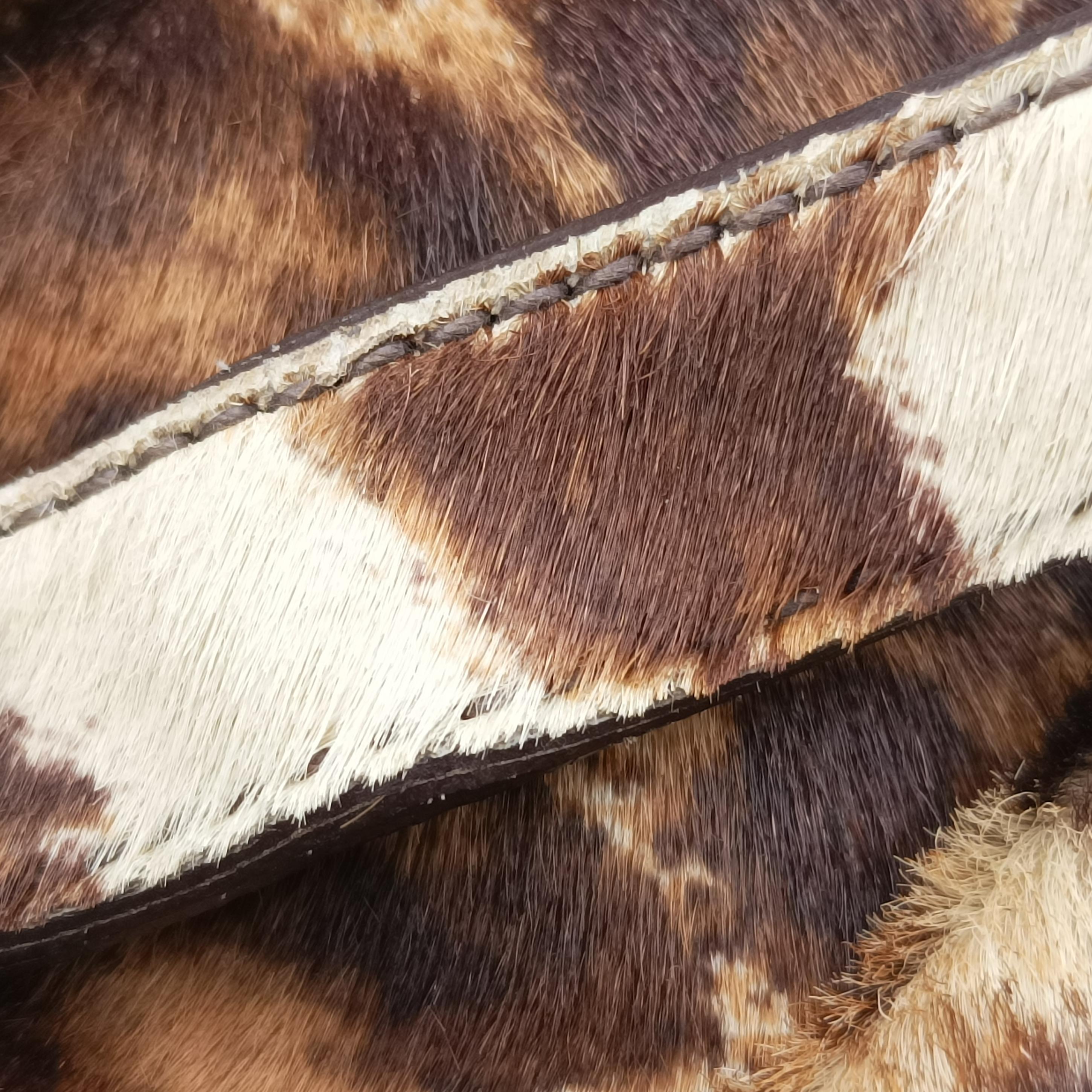 Leopard print Multicolour ponyhair 123ヒョウ柄レオバード マルチカラー ハラコ 123