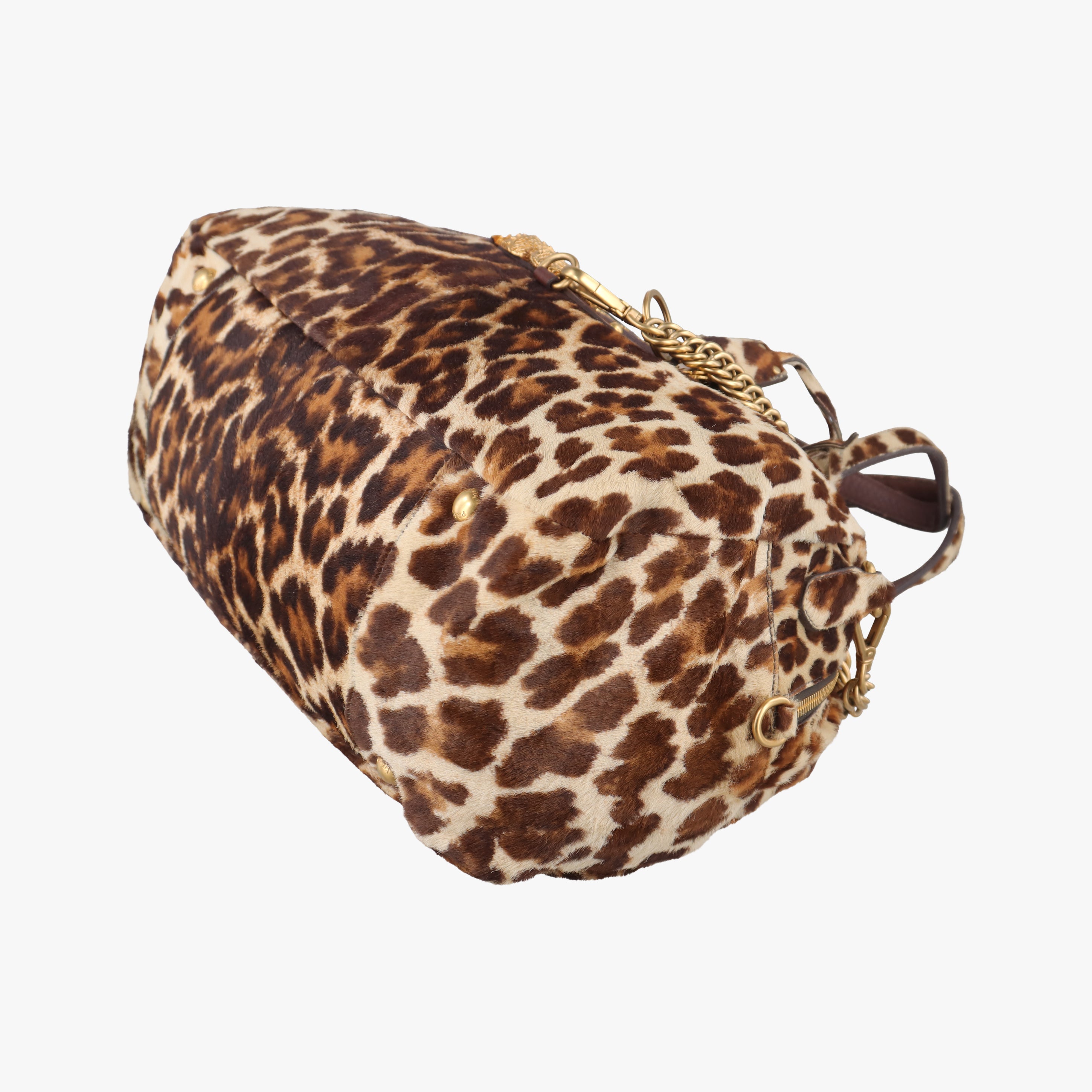 Leopard print Multicolour ponyhair 123ヒョウ柄レオバード マルチカラー ハラコ 123