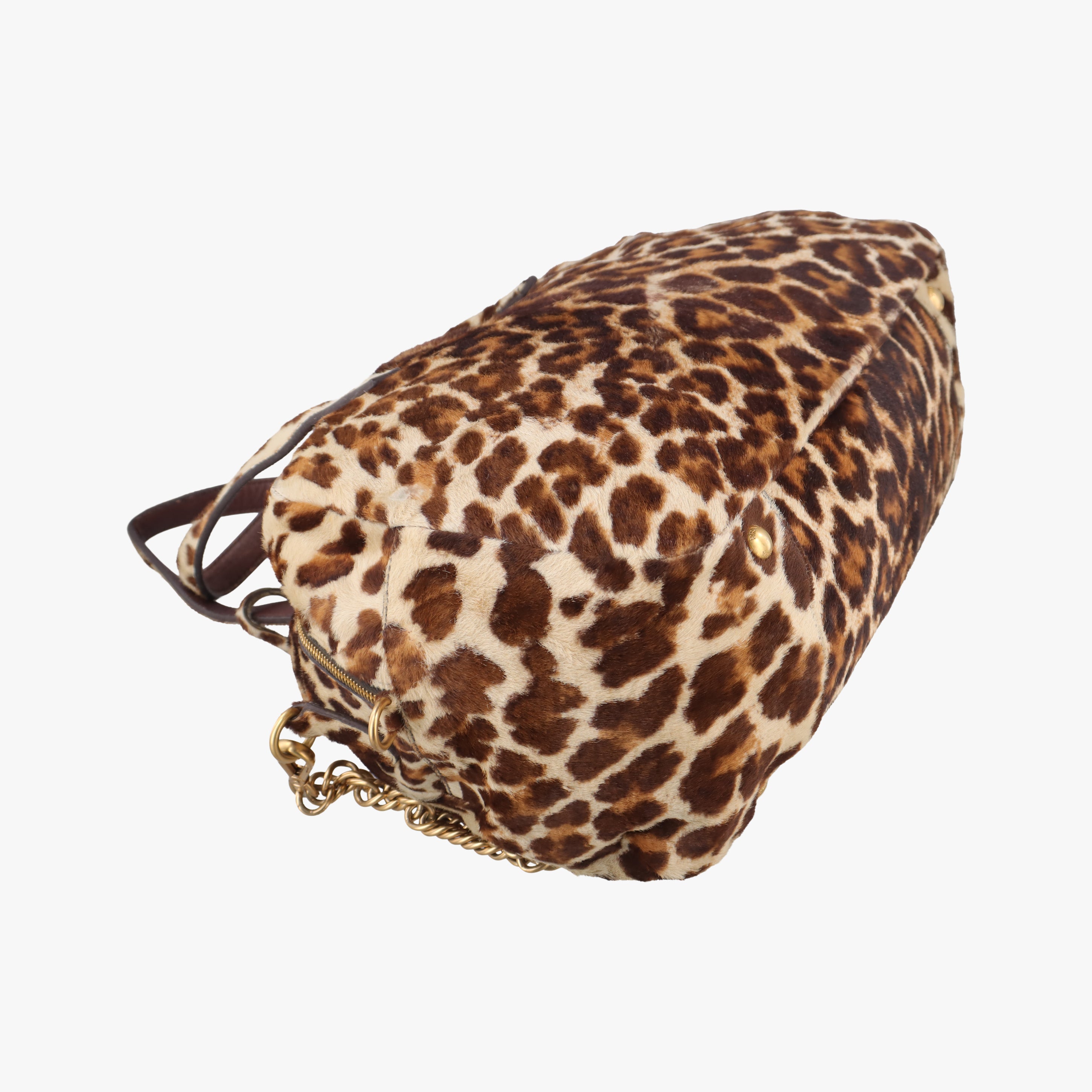 Leopard print Multicolour ponyhair 123ヒョウ柄レオバード マルチカラー ハラコ 123