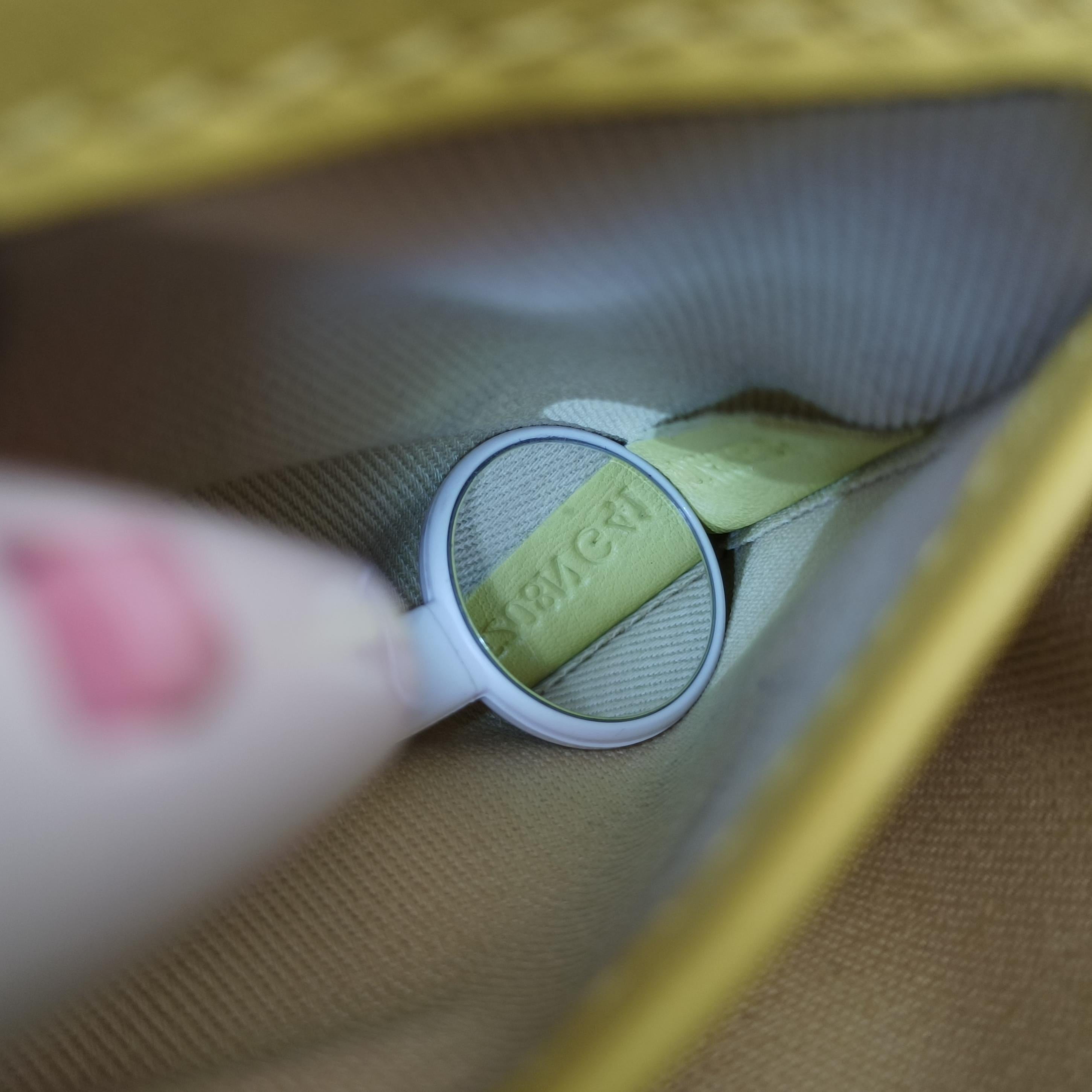 Bow Mini Flap Yellow Leather BGE208NG41ボウミニフラップ イエロー レザー BGE208NG41