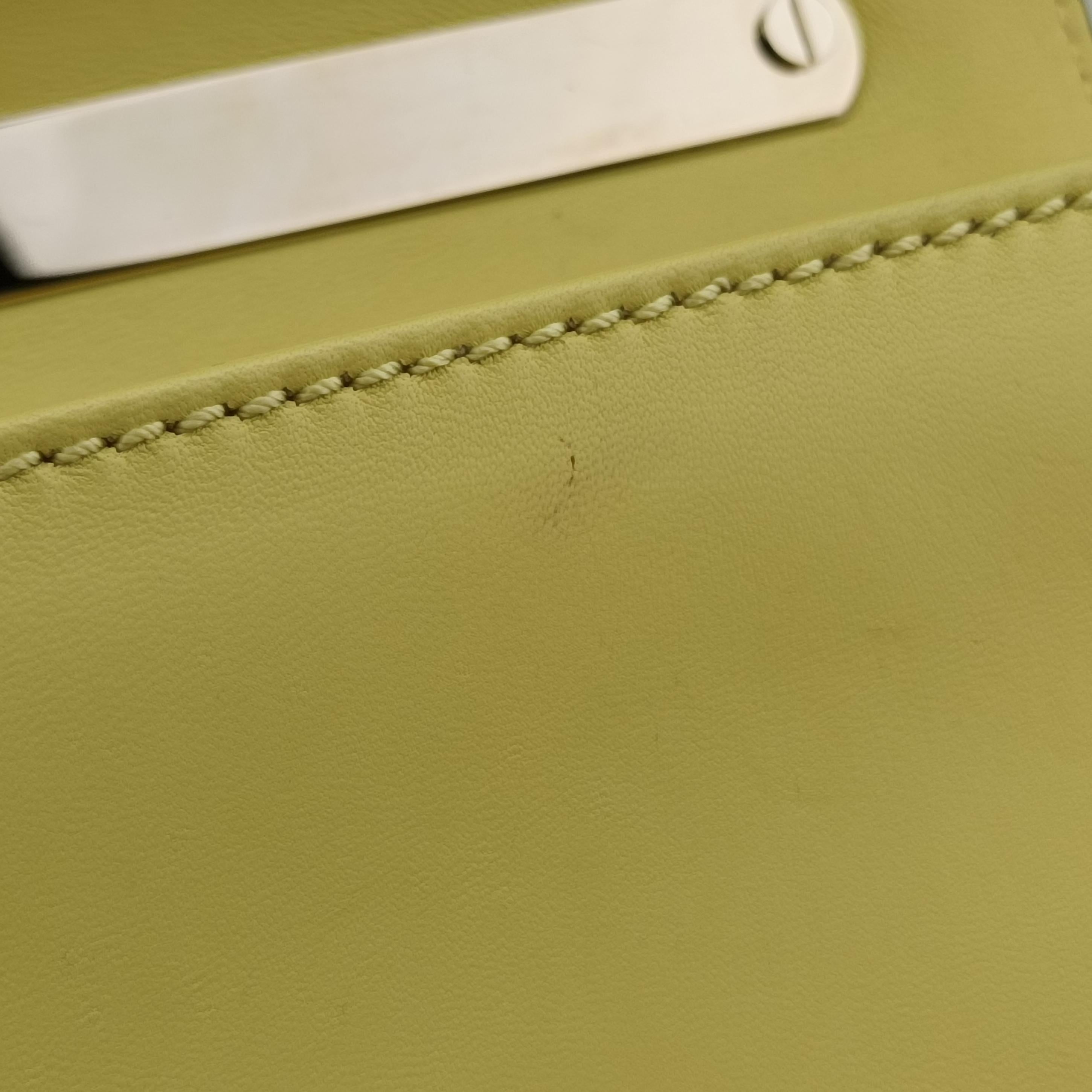 Bow Mini Flap Yellow Leather BGE208NG41ボウミニフラップ イエロー レザー BGE208NG41