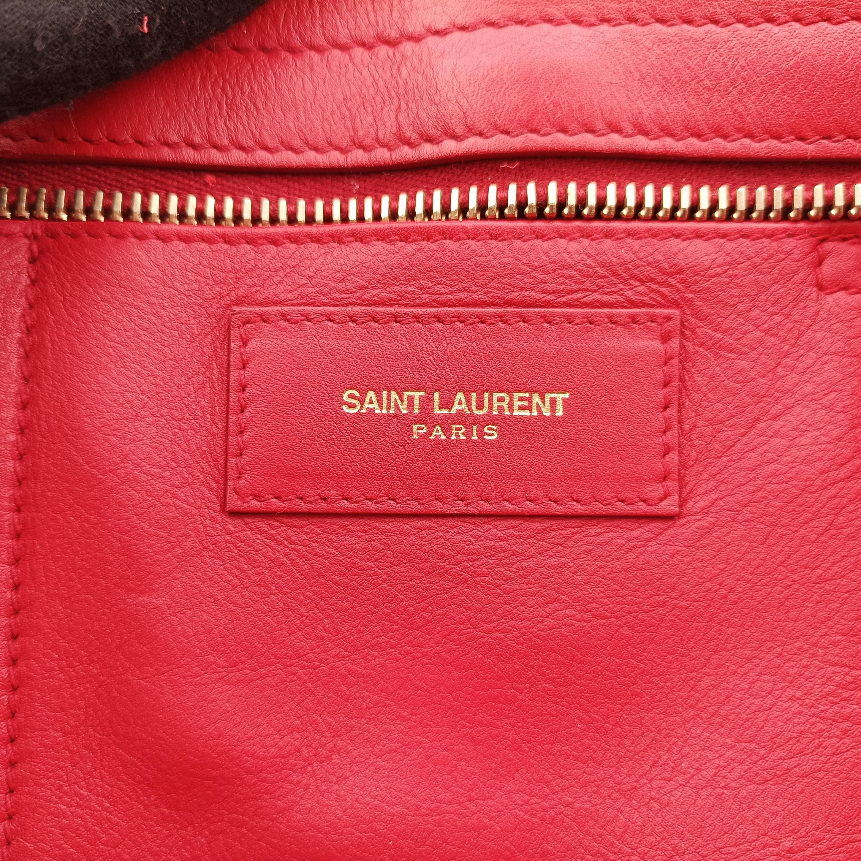 Y Ligne Petit Cabas Red Leather 311210 311210.520981Yライン プチカバス レッド レザー 311210 311210.520981