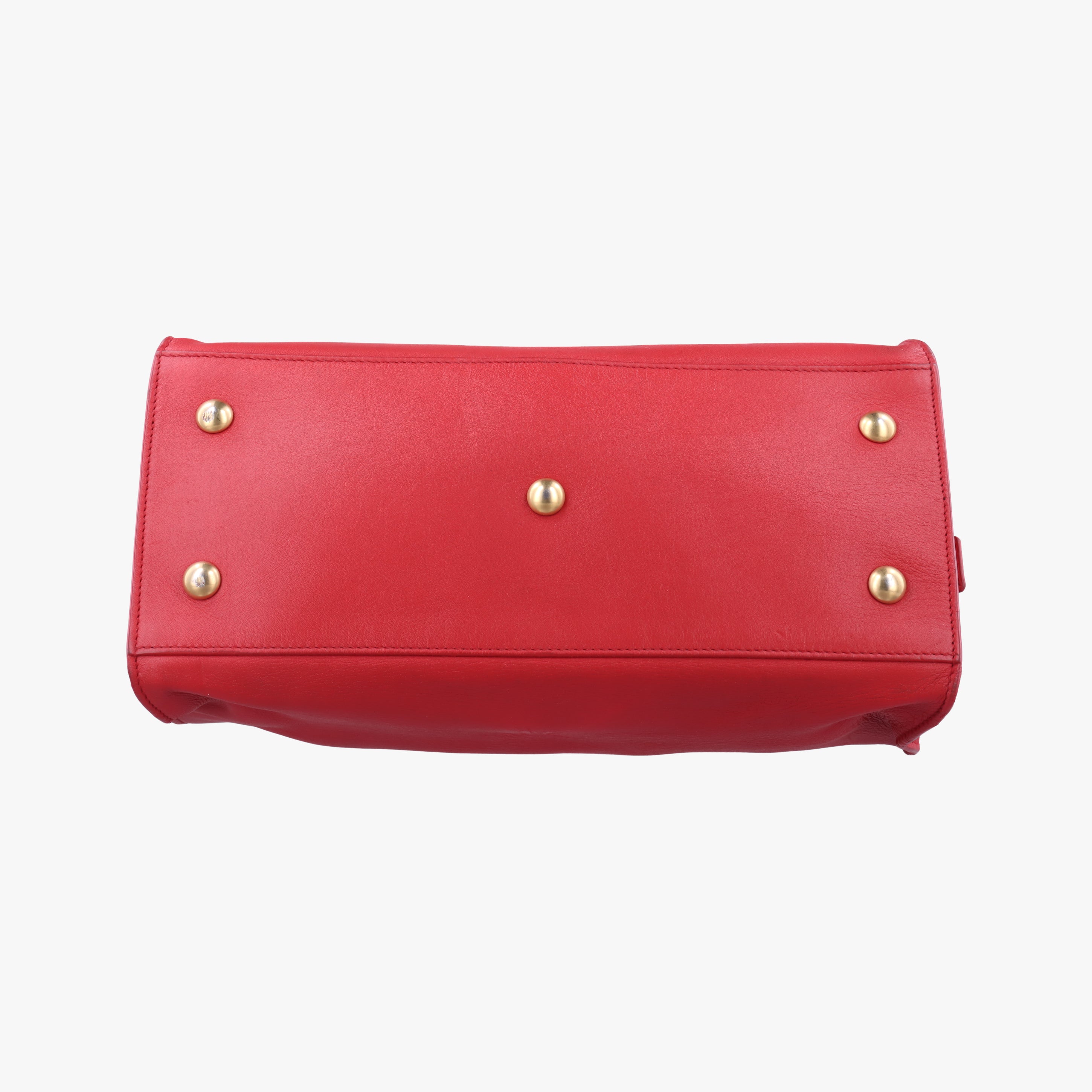 Y Ligne Petit Cabas Red Leather 311210 311210.520981Yライン プチカバス レッド レザー 311210 311210.520981