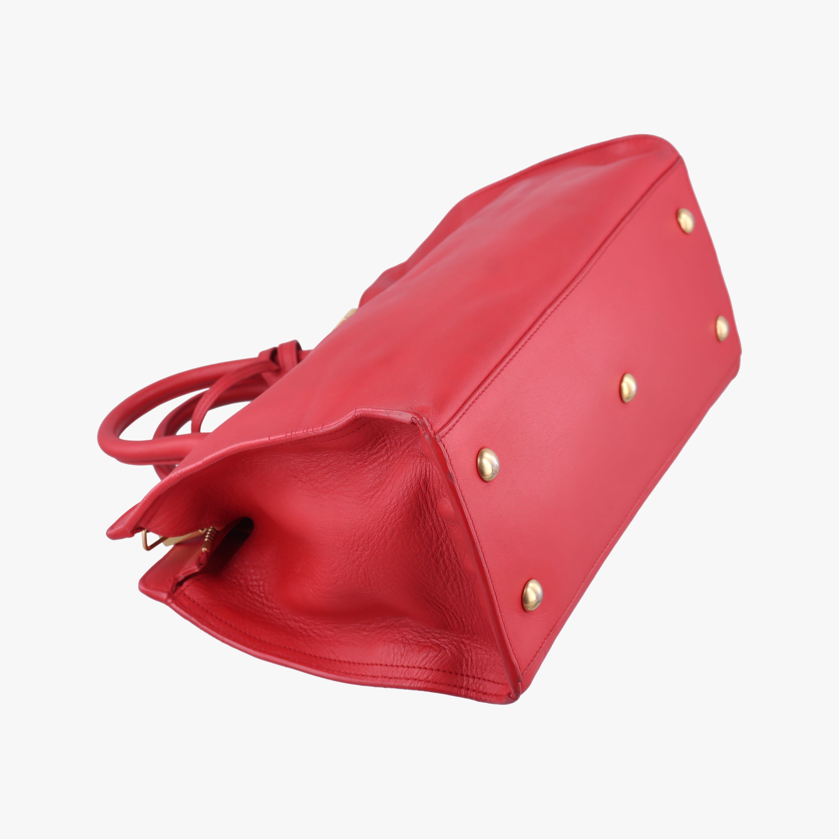 Y Ligne Petit Cabas Red Leather 311210 311210.520981Yライン プチカバス レッド レザー 311210 311210.520981