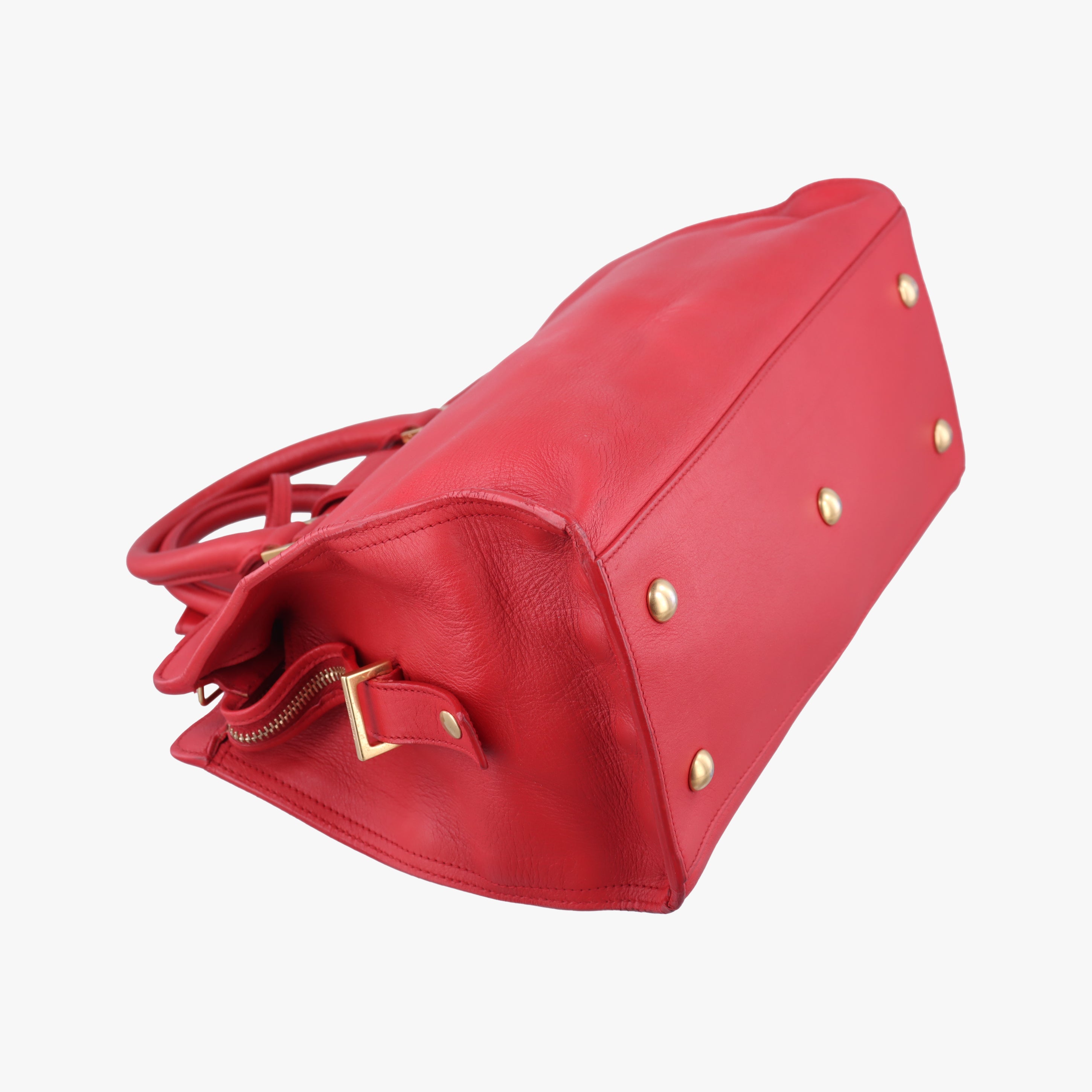 Y Ligne Petit Cabas Red Leather 311210 311210.520981Yライン プチカバス レッド レザー 311210 311210.520981