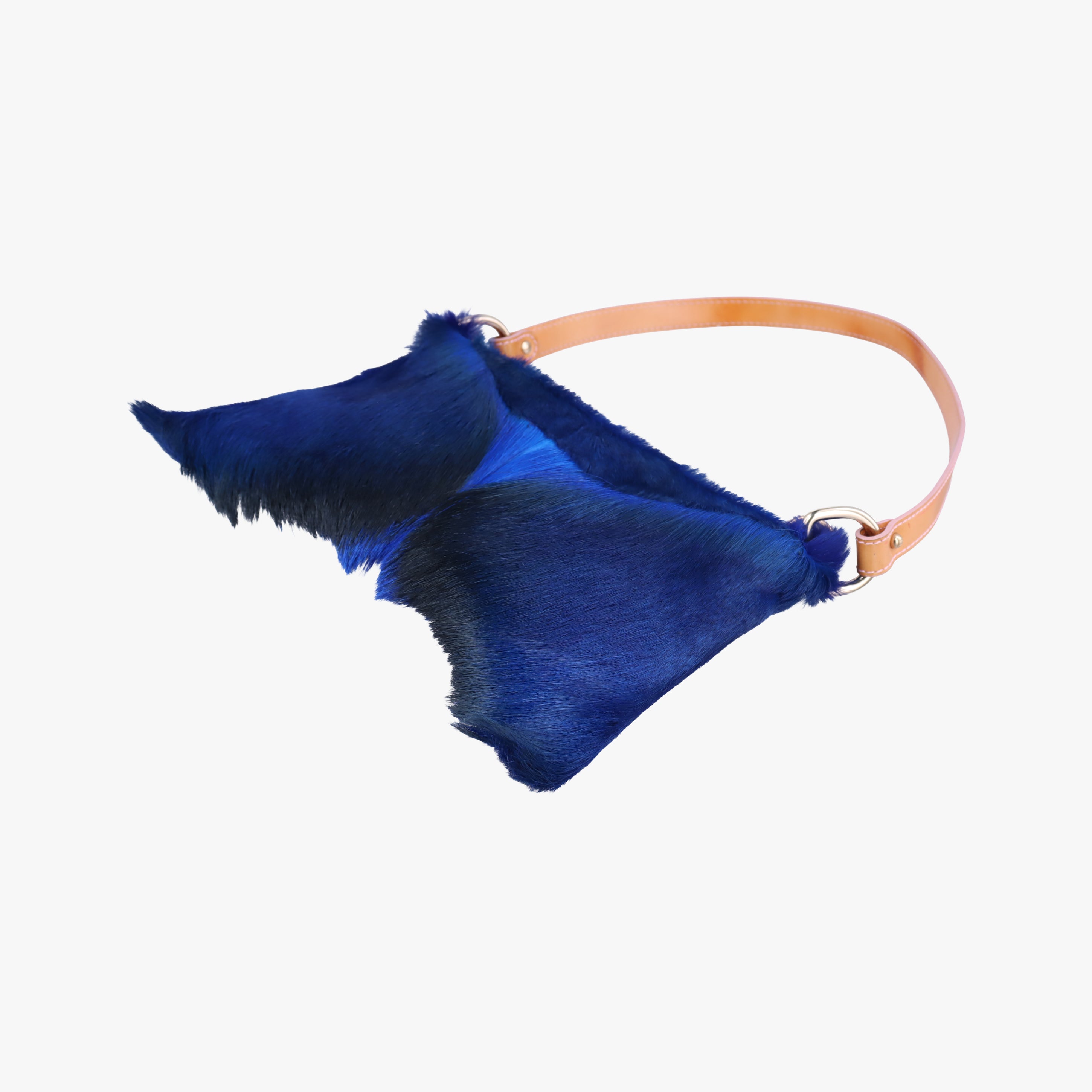 Springbok Bag Cape Town Blue ponyhair 8BR408 2241-8BR408-LAZ-048スプリングボックバッグ ケープタウン ブルー ハラコ 8BR408 2241-8BR408-LAZ-048