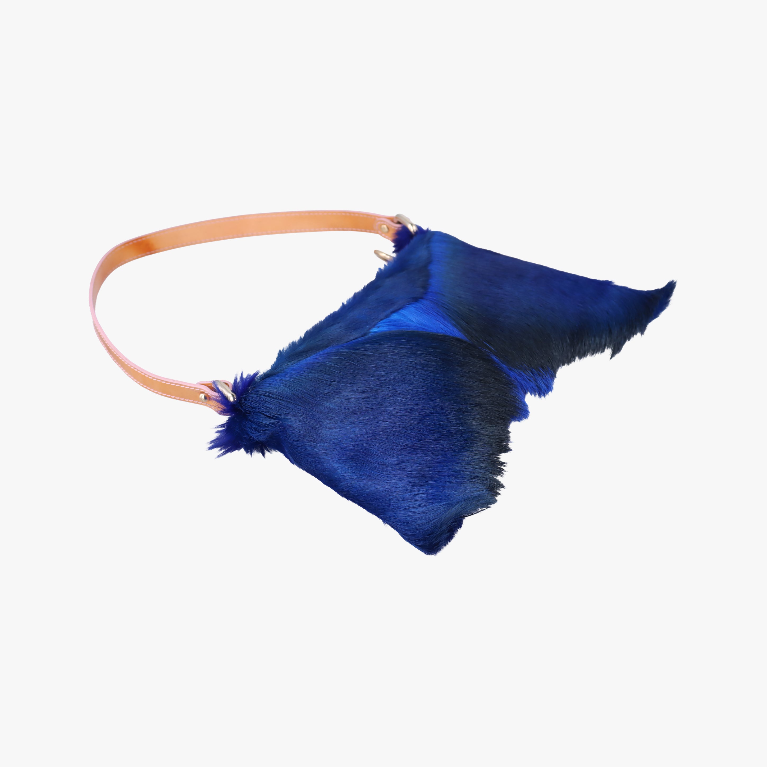 Springbok Bag Cape Town Blue ponyhair 8BR408 2241-8BR408-LAZ-048スプリングボックバッグ ケープタウン ブルー ハラコ 8BR408 2241-8BR408-LAZ-048