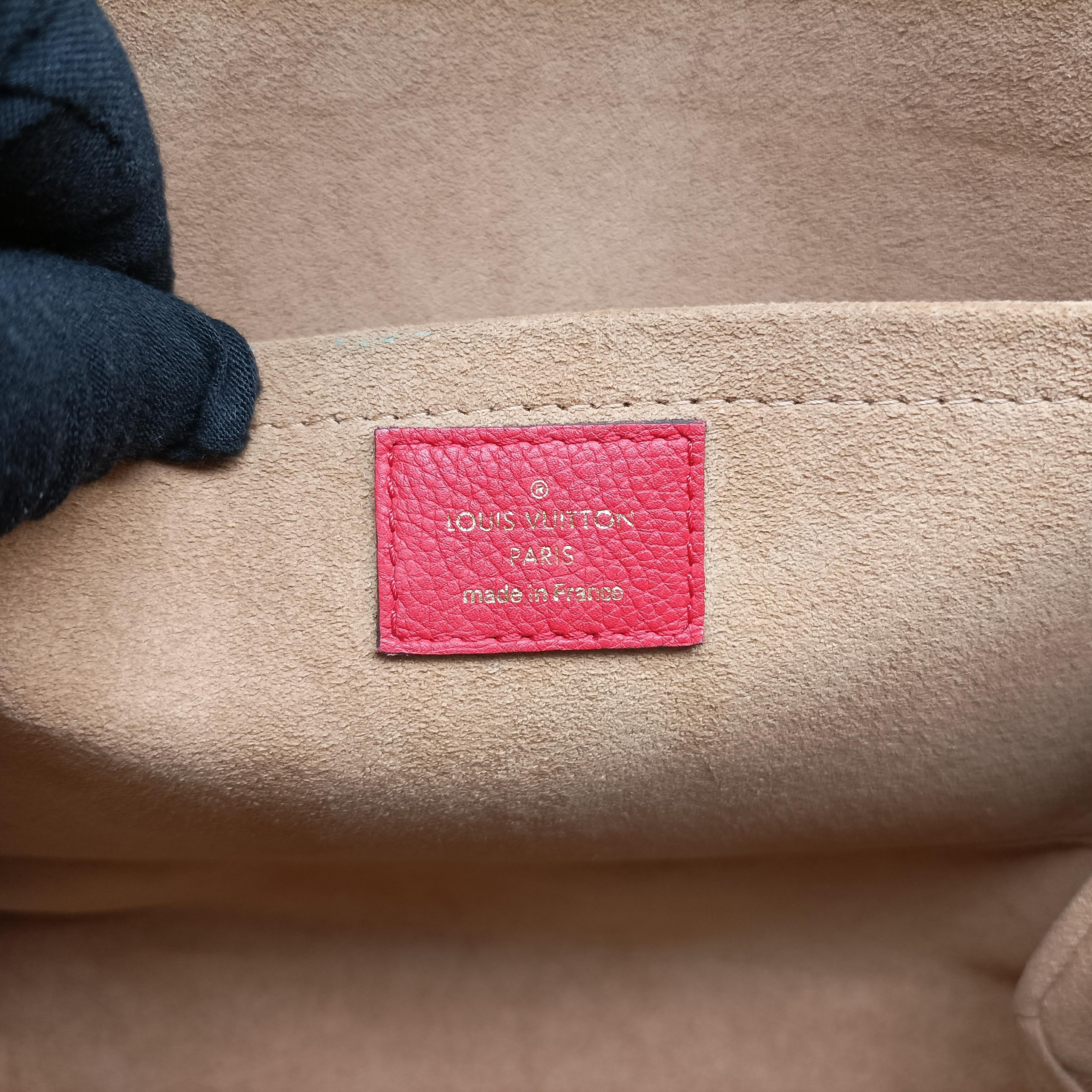 MARIGNAN brown×COQUELICOT Monogram Canvas×calf leather M44286 AR5128マリニャン モノグラム/ブラウン×コクリコ モノグラムキャンバス×カーフレザー M44286 AR5128