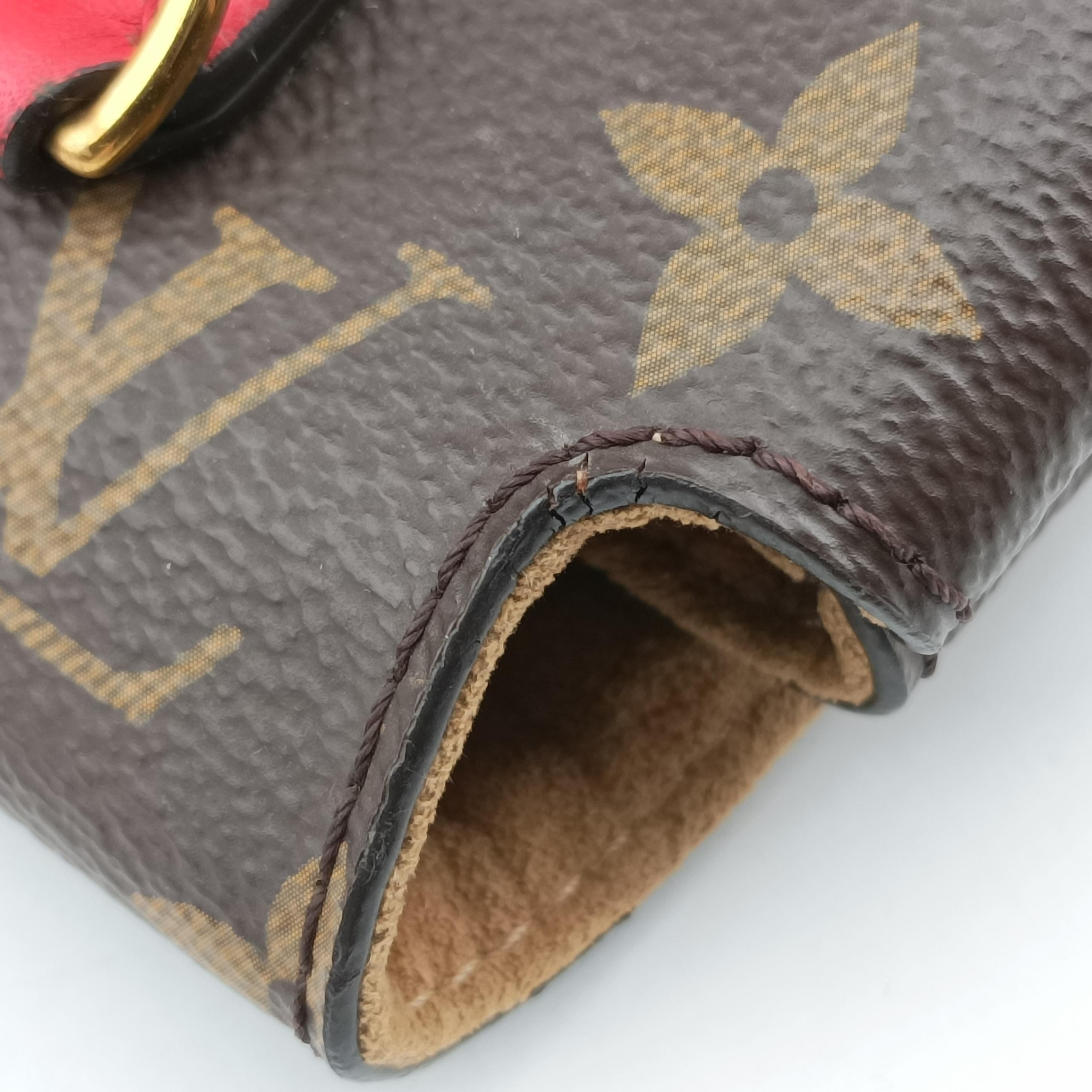 MARIGNAN brown×COQUELICOT Monogram Canvas×calf leather M44286 AR5128マリニャン モノグラム/ブラウン×コクリコ モノグラムキャンバス×カーフレザー M44286 AR5128