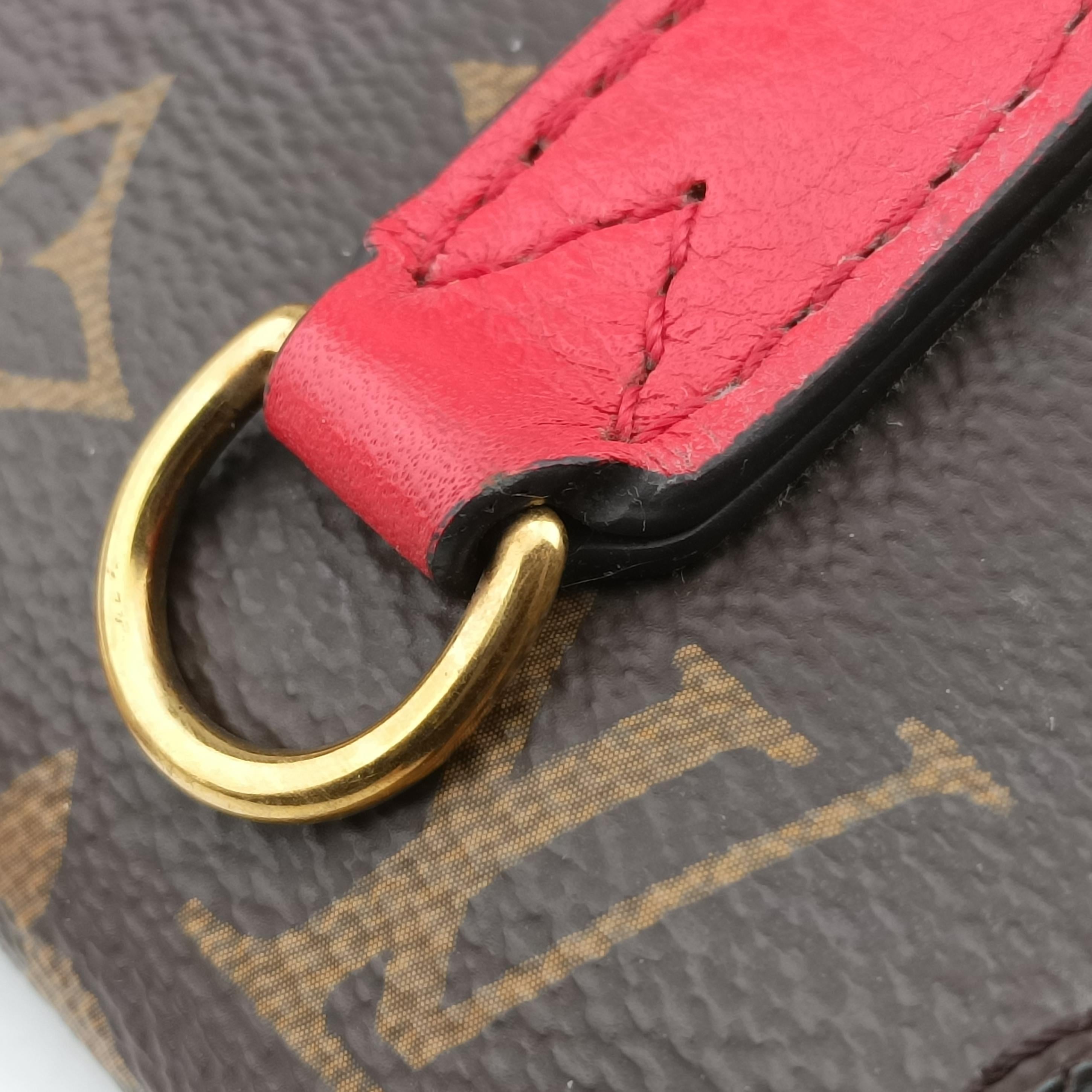 MARIGNAN brown×COQUELICOT Monogram Canvas×calf leather M44286 AR5128マリニャン モノグラム/ブラウン×コクリコ モノグラムキャンバス×カーフレザー M44286 AR5128