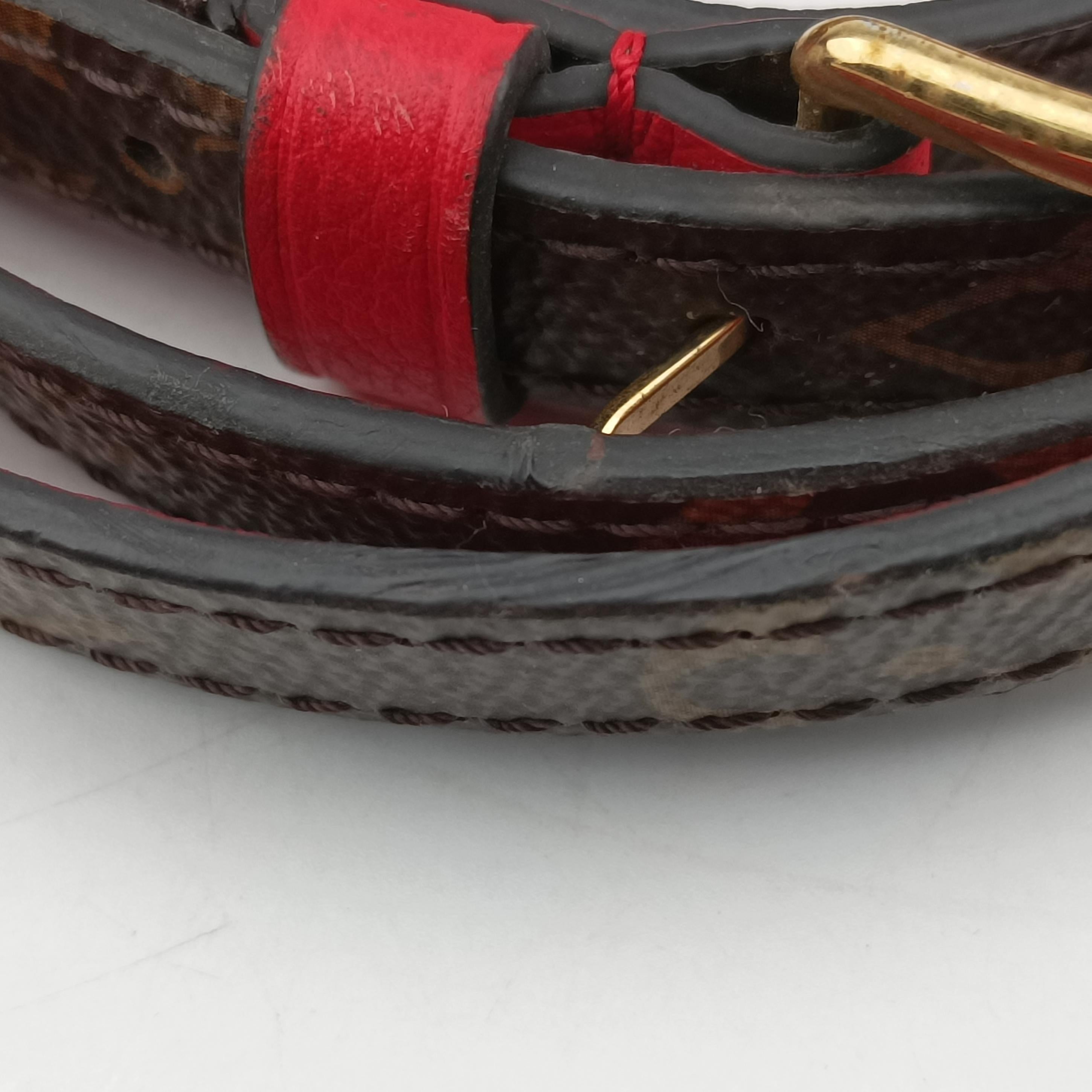 MARIGNAN brown×COQUELICOT Monogram Canvas×calf leather M44286 AR5128マリニャン モノグラム/ブラウン×コクリコ モノグラムキャンバス×カーフレザー M44286 AR5128