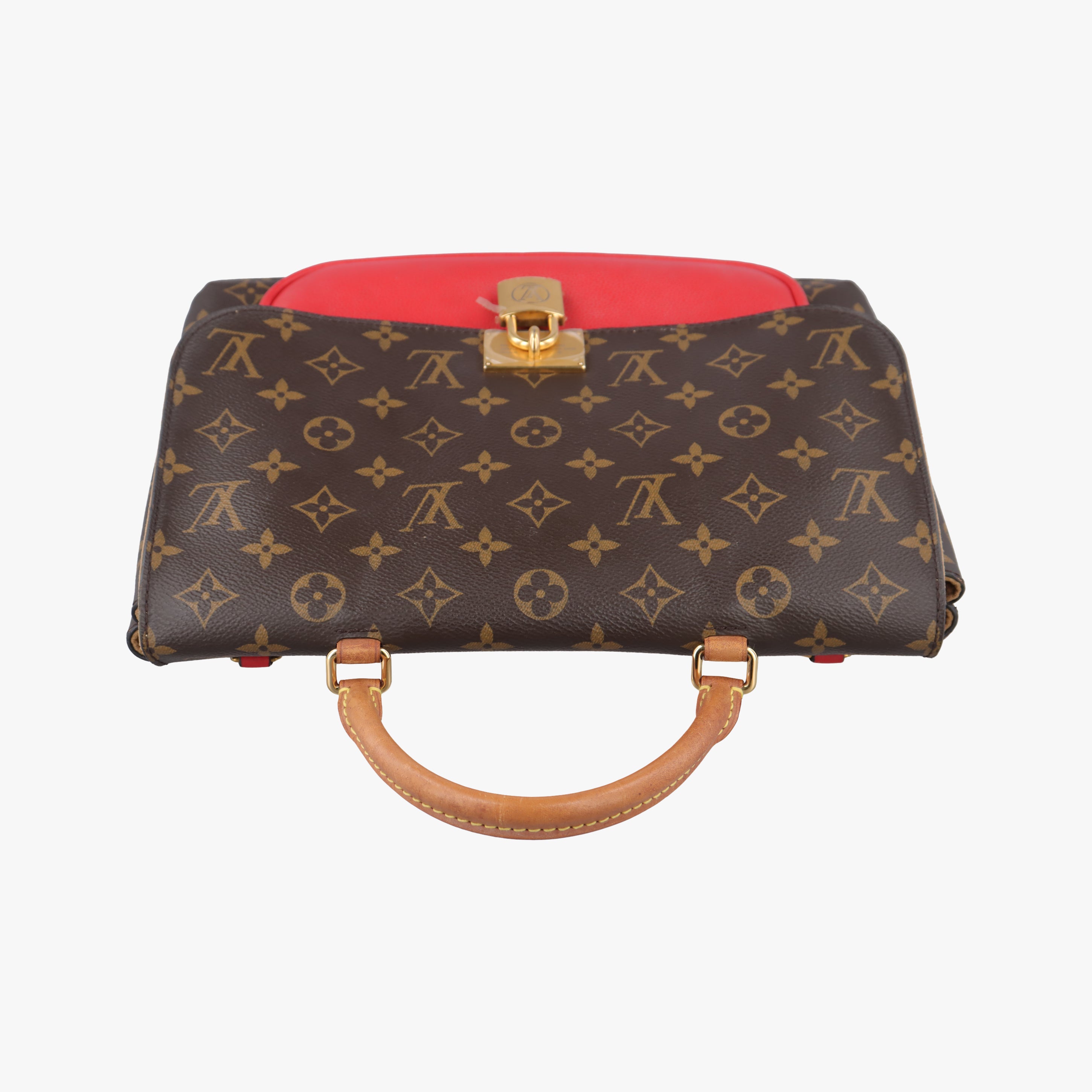 MARIGNAN brown×COQUELICOT Monogram Canvas×calf leather M44286 AR5128マリニャン モノグラム/ブラウン×コクリコ モノグラムキャンバス×カーフレザー M44286 AR5128