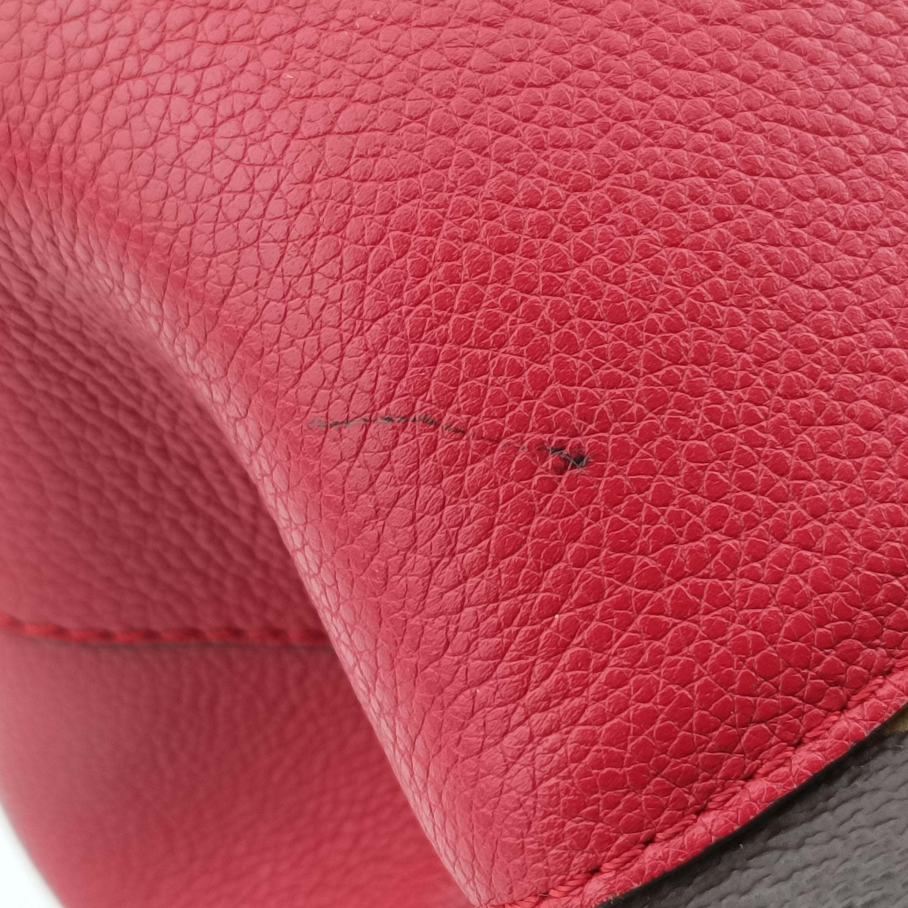 FLANDRIN Brown×CERISE Monogram Canvas×calf leather M41596 DU2177フランドリン モノグラム/ブラウン×スリーズ モノグラムキャンバス×カーフレザー M41596 DU2177